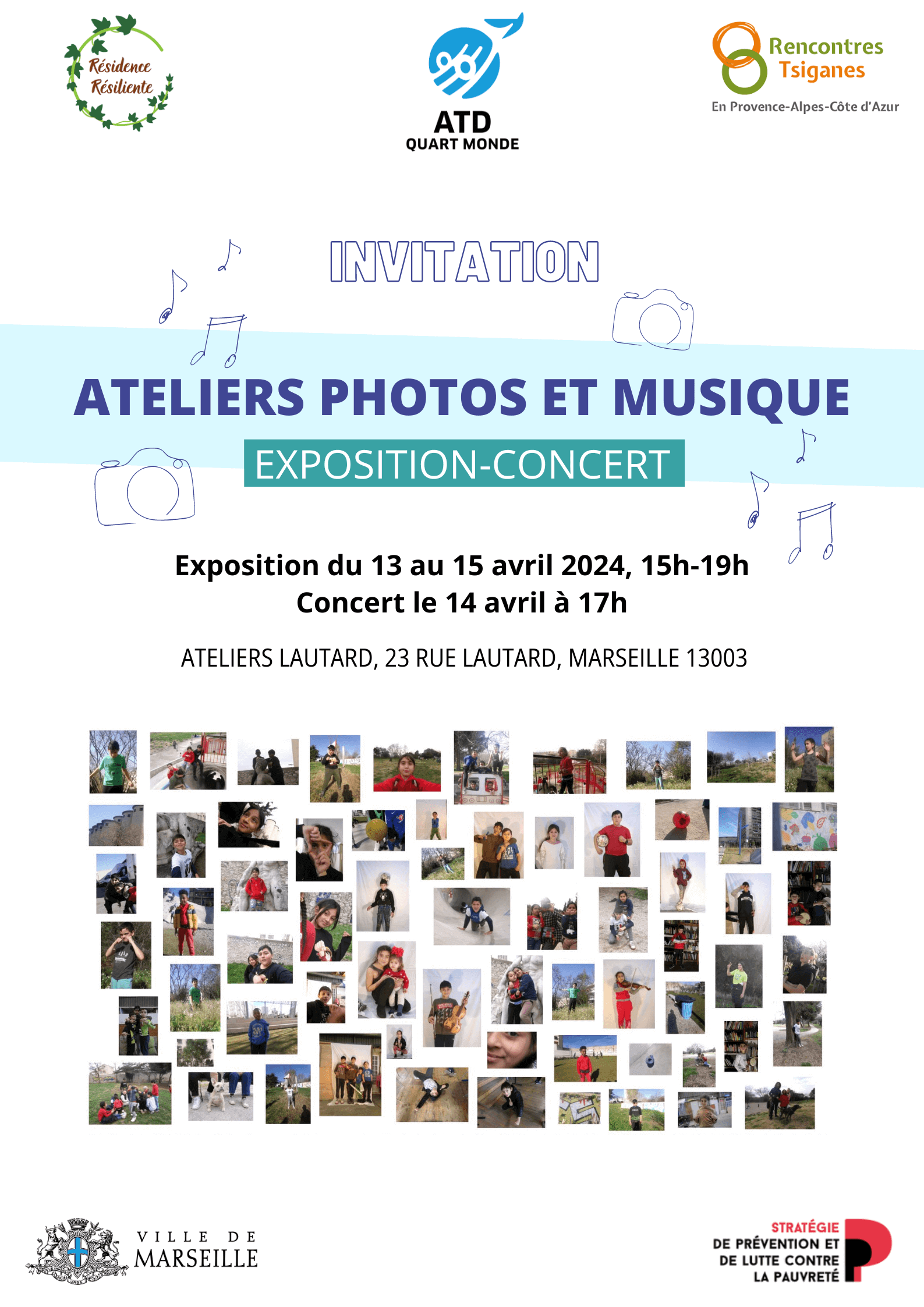 Exposition photographie et concert de musique tzigane | Résidence Résiliente
