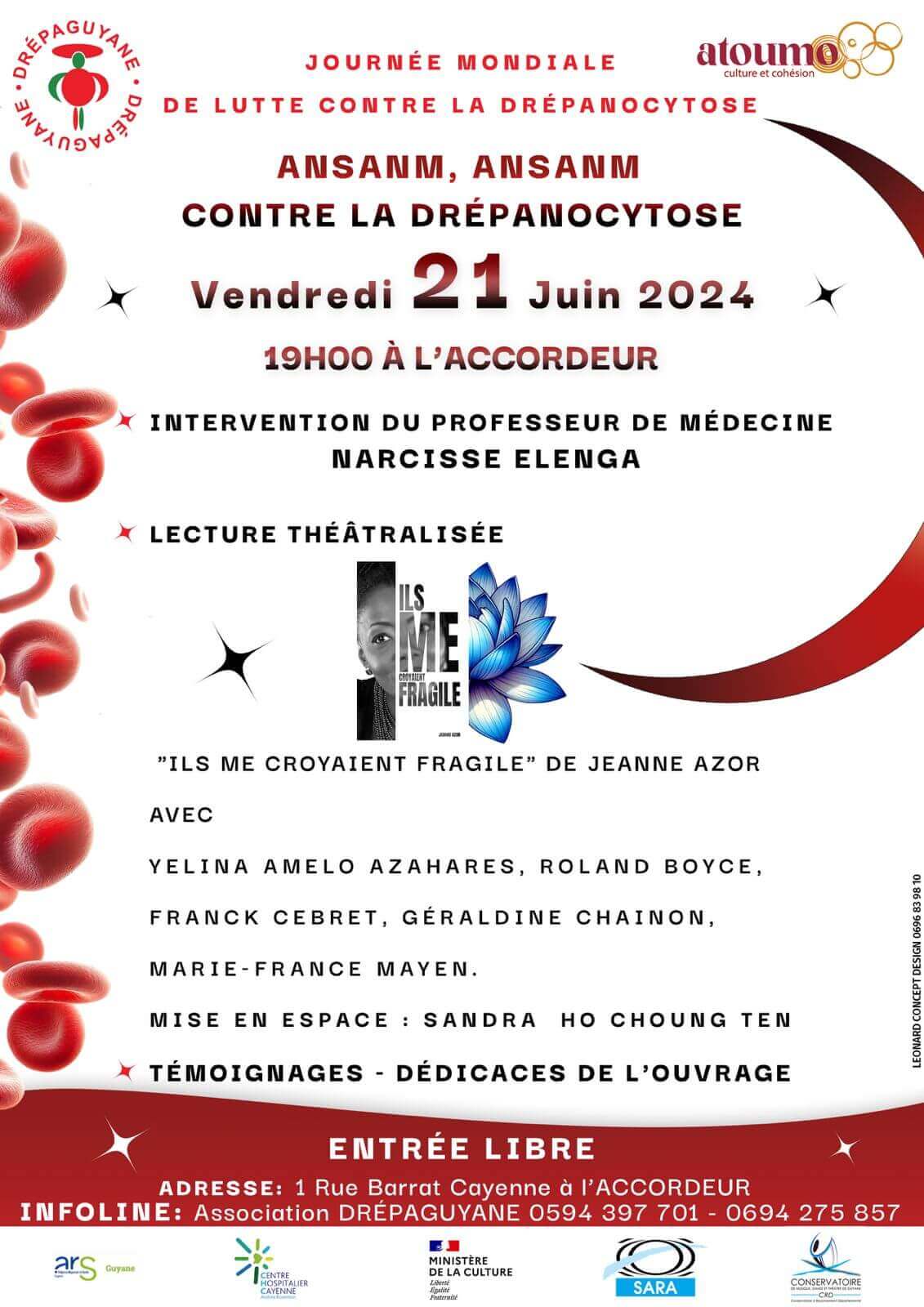 ANSAMM. ANSAMM contre la drépanocytose à l'Accordeur | DrepaGuyane