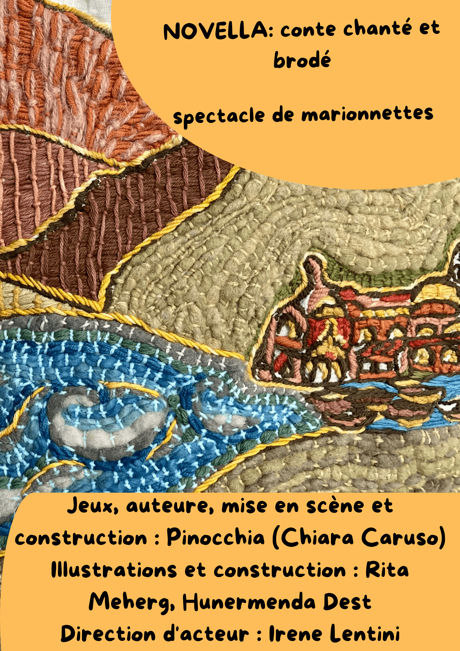 Novella conte chanté et brodé | Au Maquis