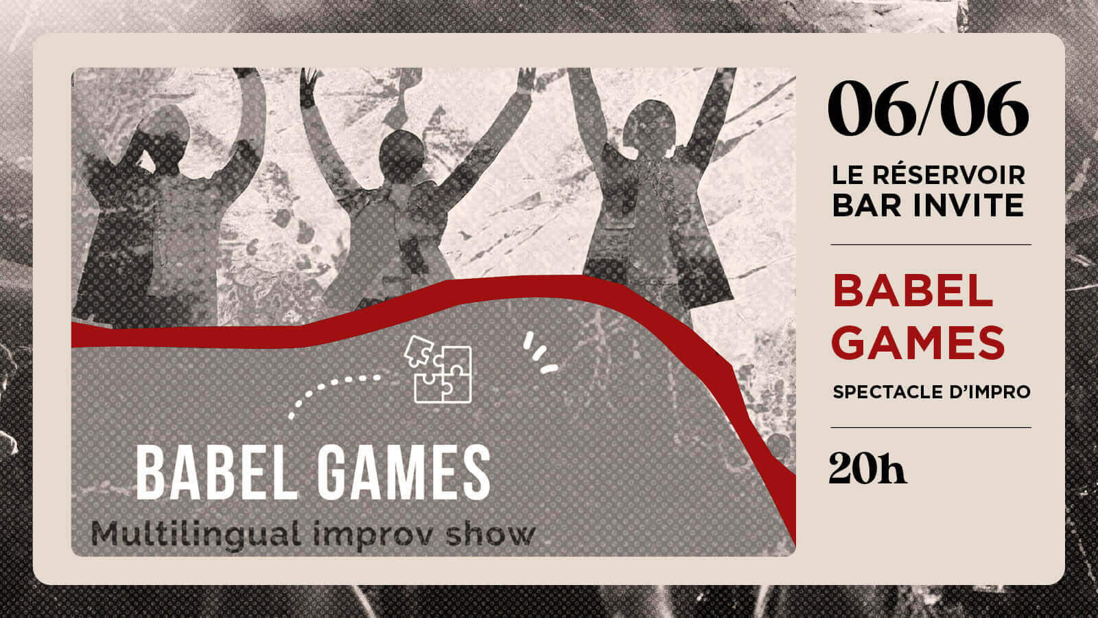 Le Réservoir bar invite Babel Games | Le Reservoir Bar