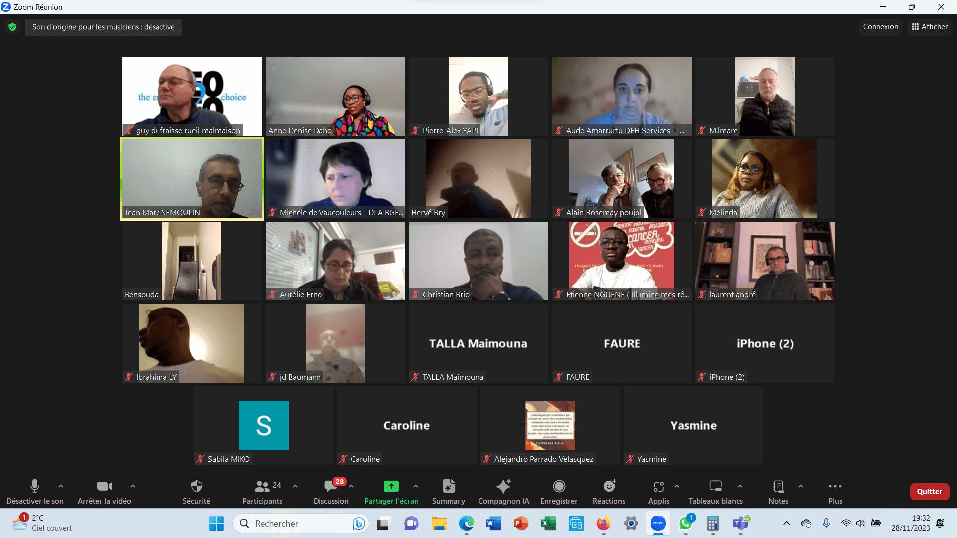 Compte-rendu de Vivre Les Mureaux Connexions N°10 du mardi 28 Novembre 2023 - PTCE | IMR - Illumine Mes Rêves
