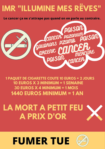 Campagne de sensibilisation contre le tabac | IMR - Illumine Mes Rêves