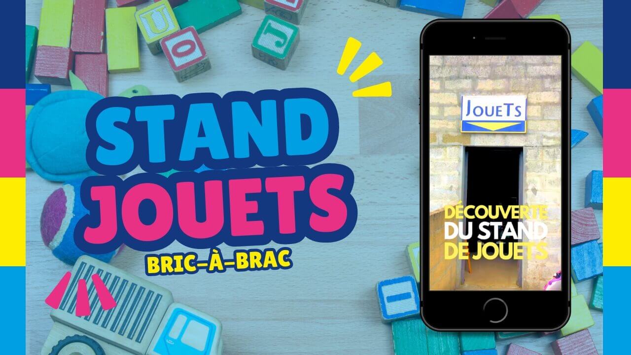 À la découverte du stand de jouets ! 🧸 | Emmaüs Parempuyre