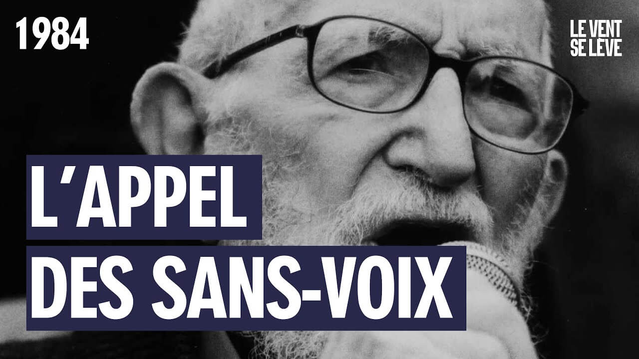 L'ABBÉ PIERRE : LES PREMIERS VIOLENTS, C'EST VOUS ! (1984)