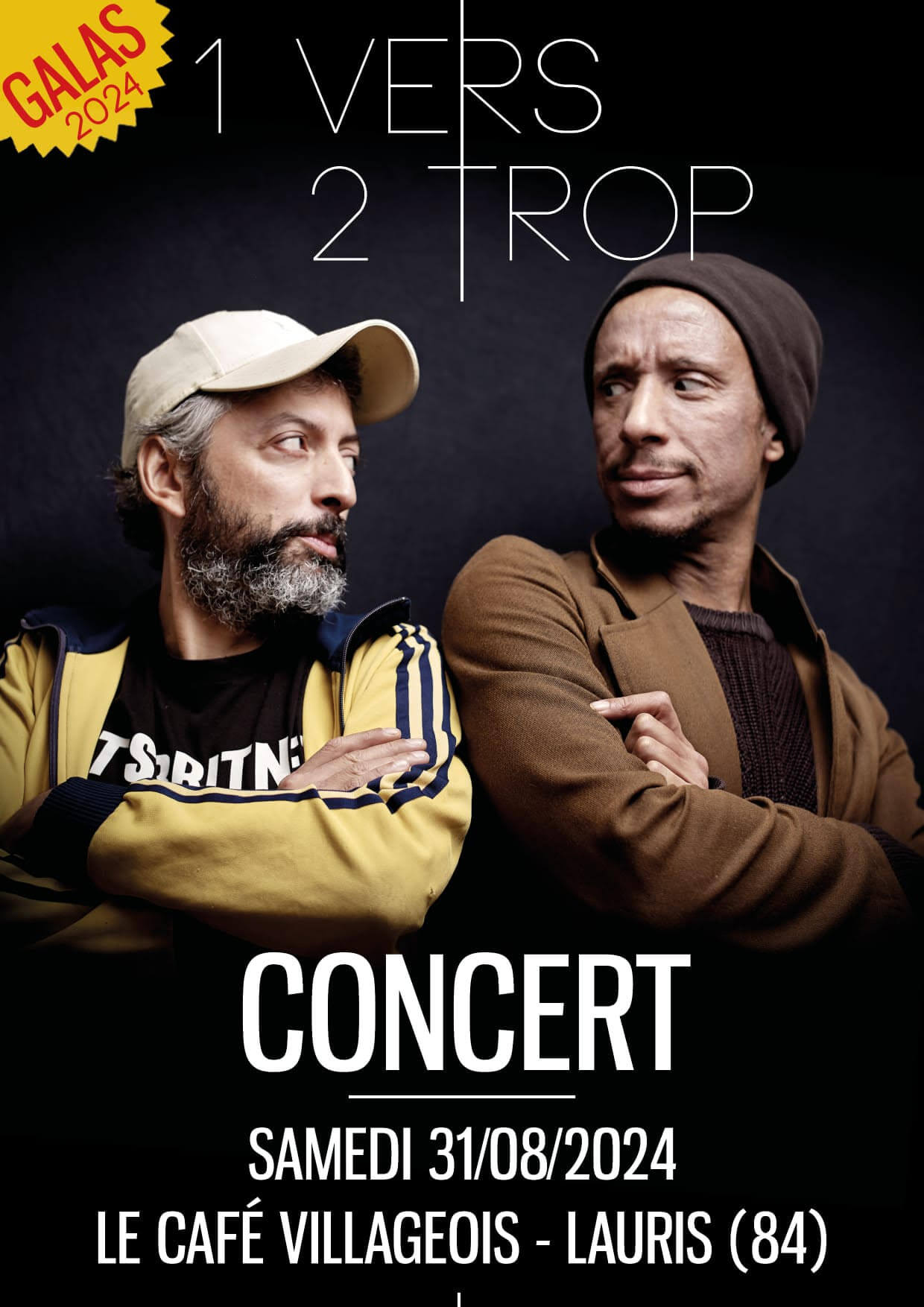 1V2T : 1vers2trop en concert | Au Maquis