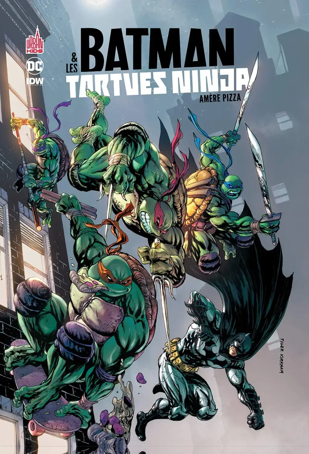 Batman & les tortues ninjas : le chevalier noir se met au vert. | TACK