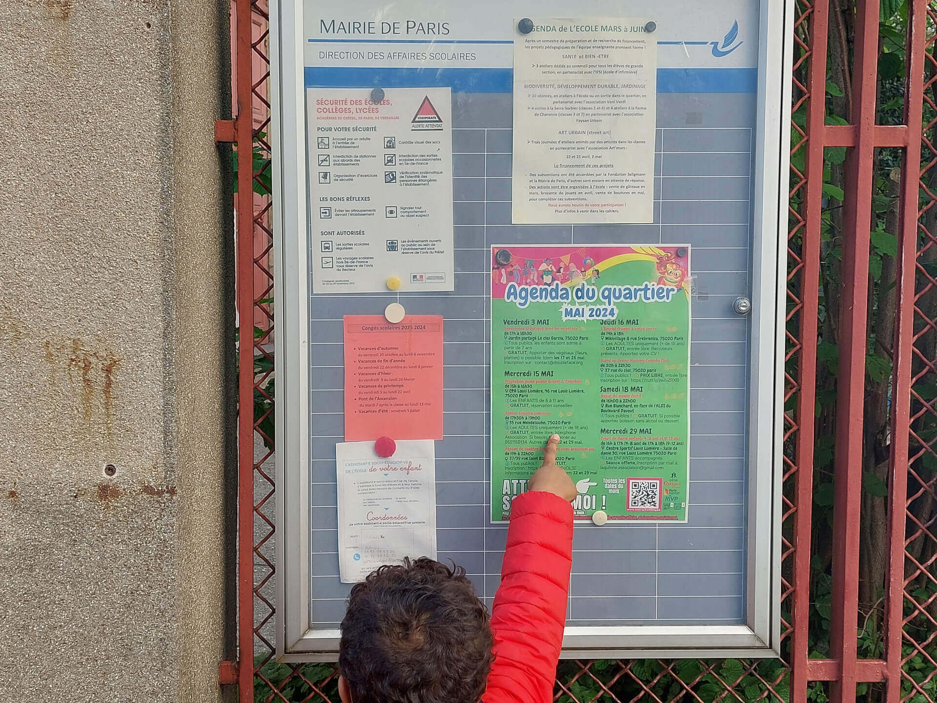 Agenda du quartier