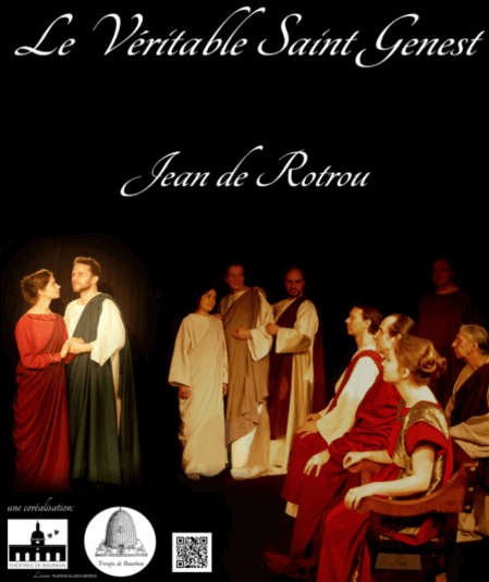 3 cœurs dans Mordue de Théâtre pour Le véritable Saint Genest | Théâtres de Bourbon