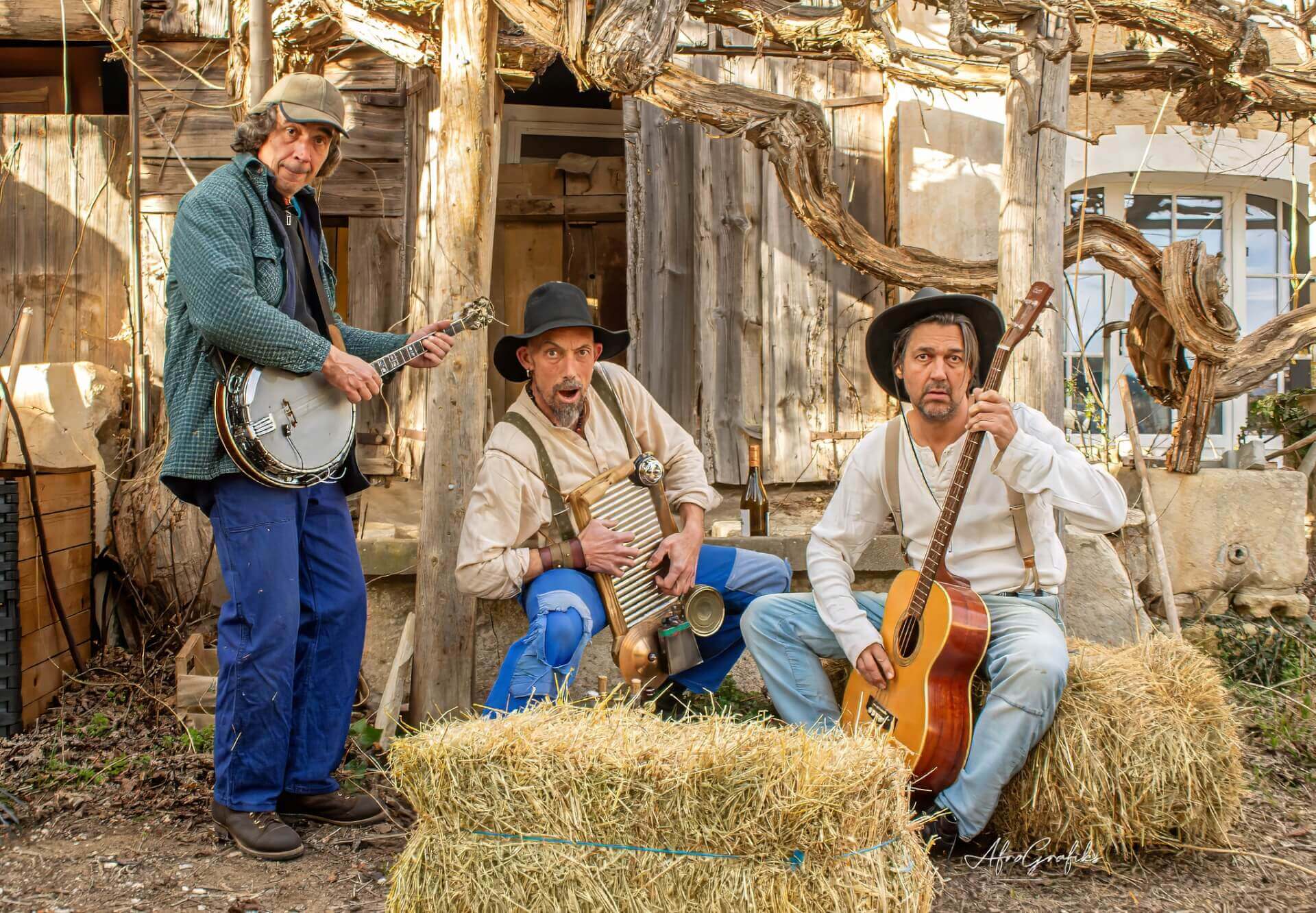 Concert de rock agricole ZZzob – trio musical | Vivant·e !