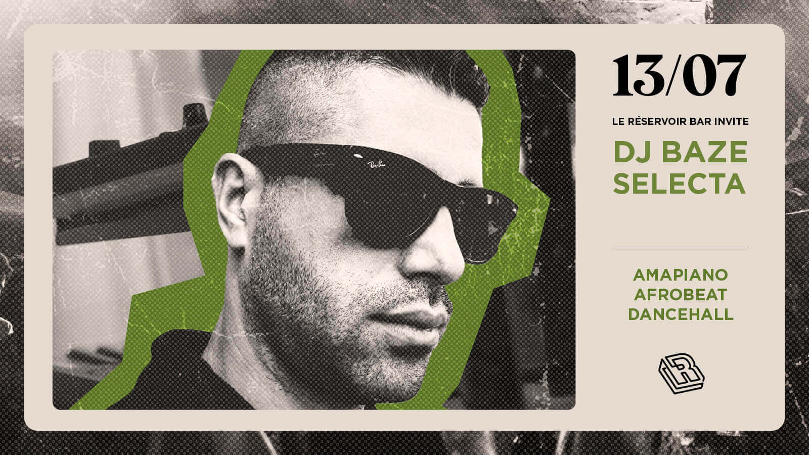 Le Réservoir bar invite Selecta Baze ! | Le Reservoir Bar