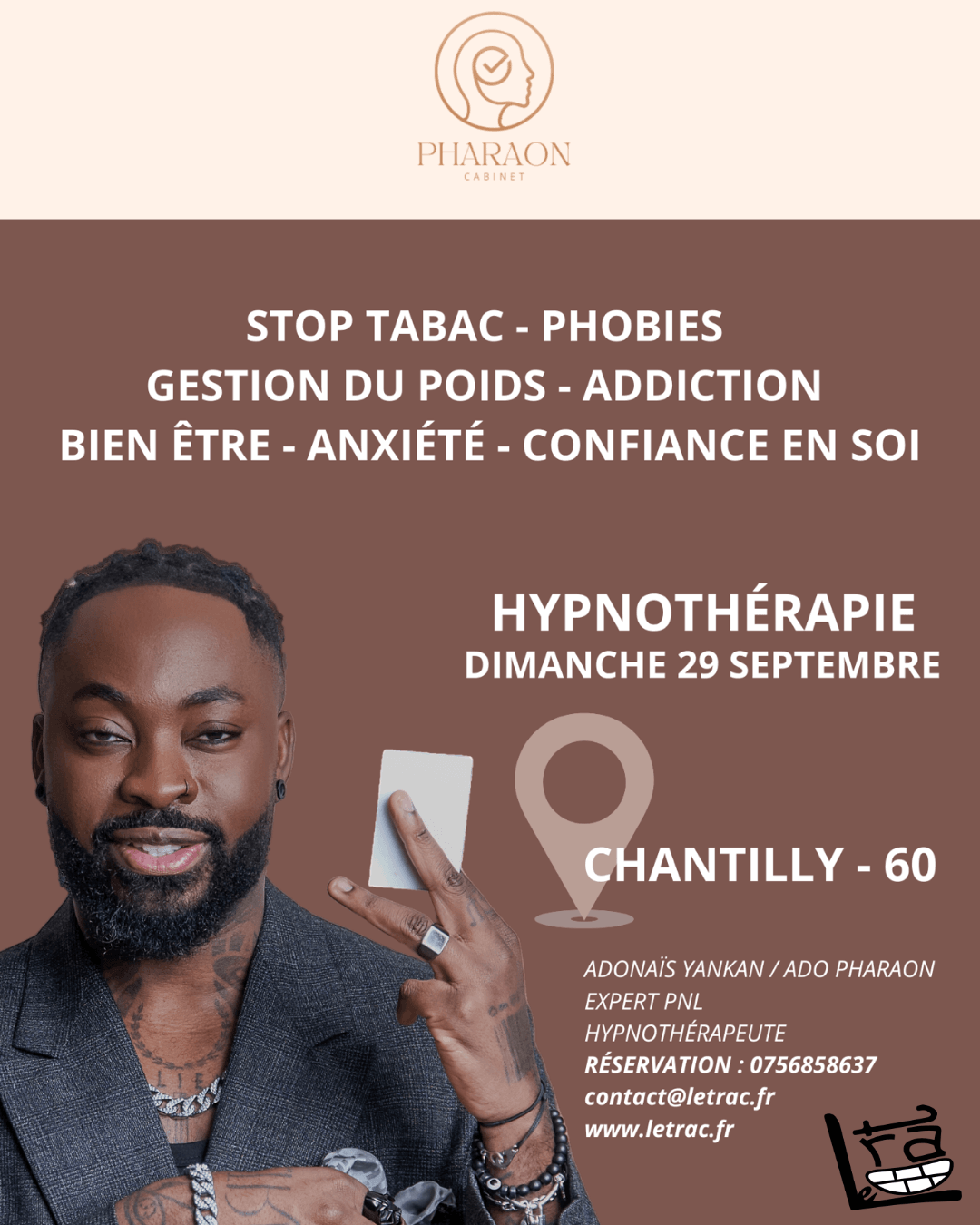 Hypnothérapie avec Ado Pharaon | Le Trac