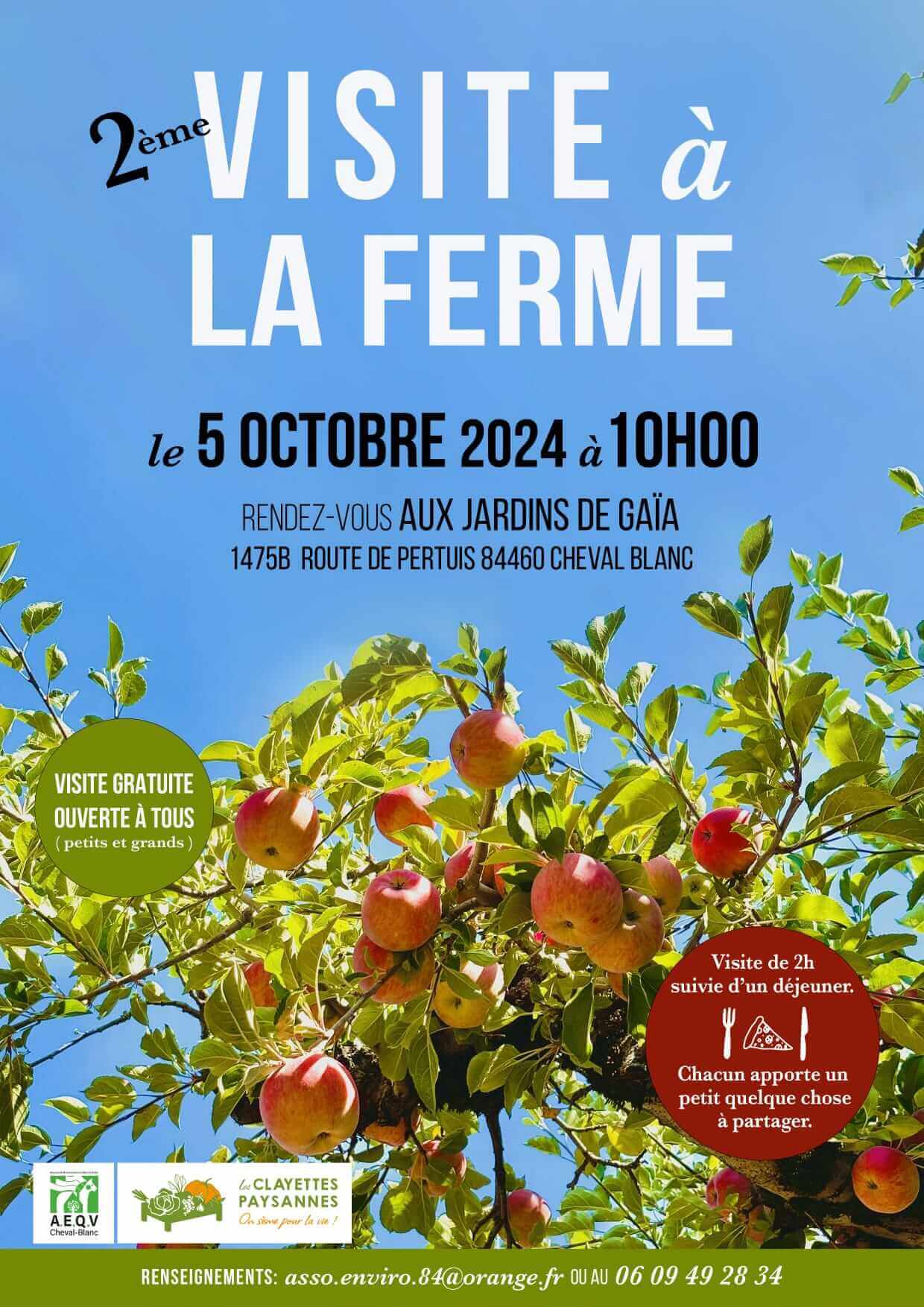 Visite à la ferme | Vivant·e !