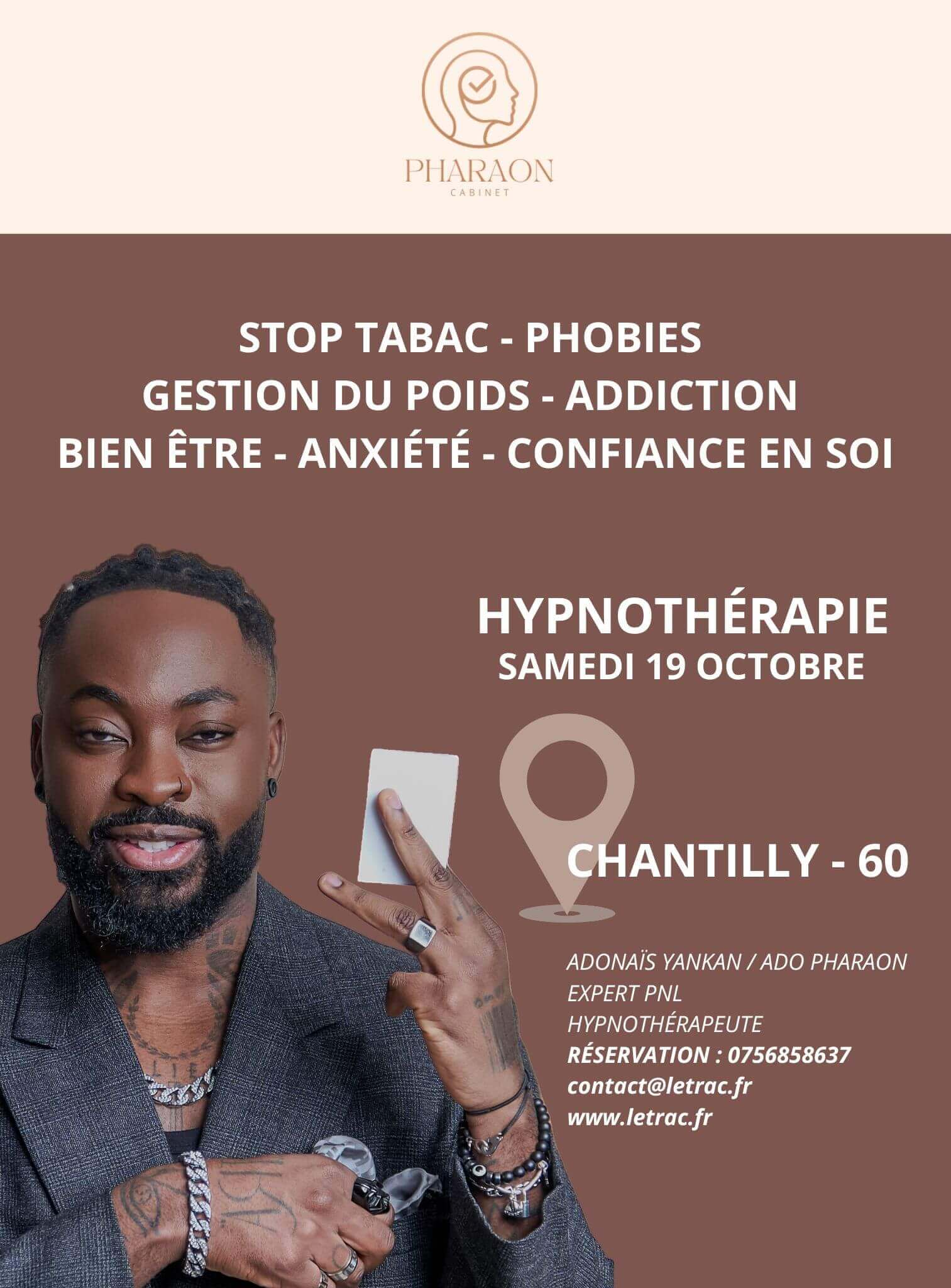 Hypnothérapie avec Ado Pharaon | Le Trac