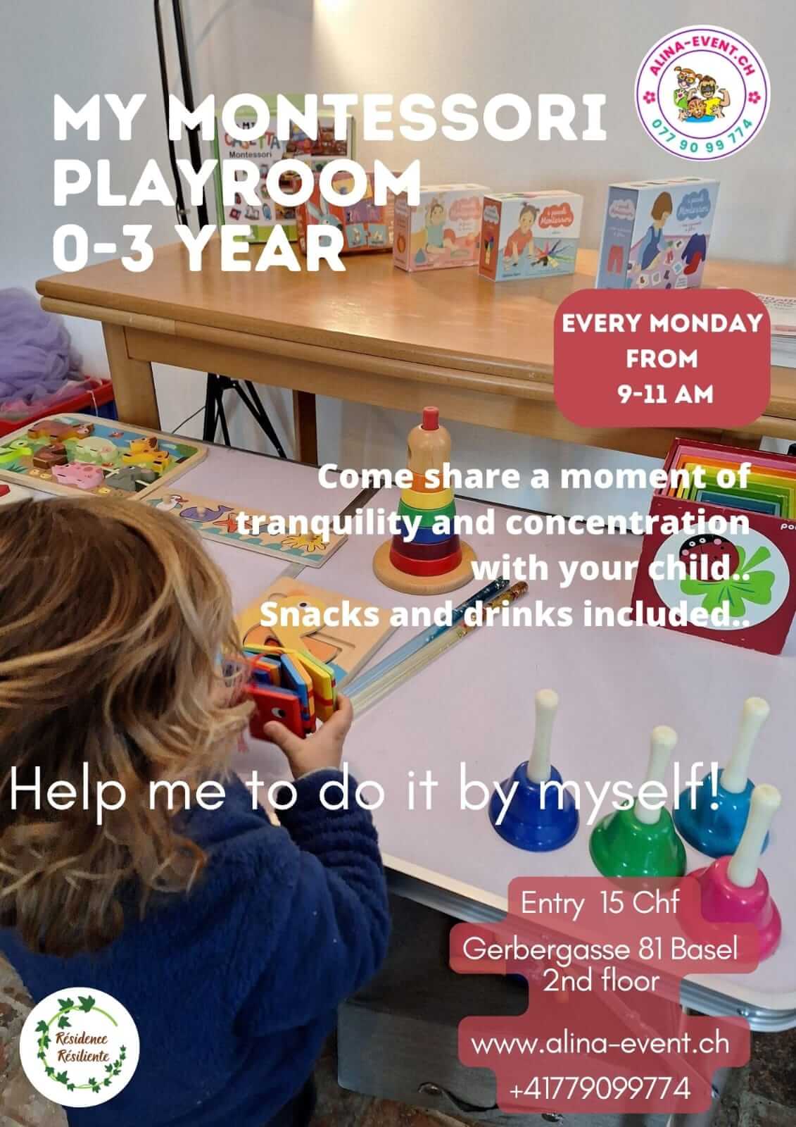 Mon Espace Montessori 0-3 ans | Résidence Résiliente