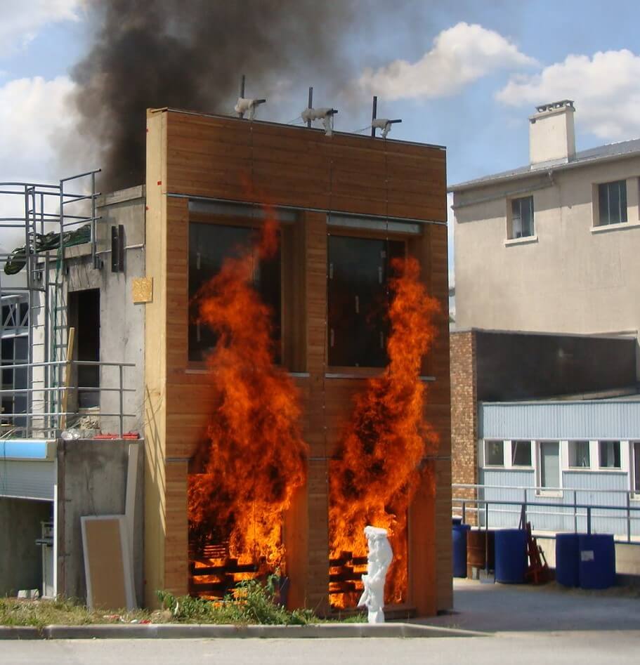 Formation sécurité incendie en construction bois: 25 et 26 mai en matinée et visioconférence | Fibois Sud