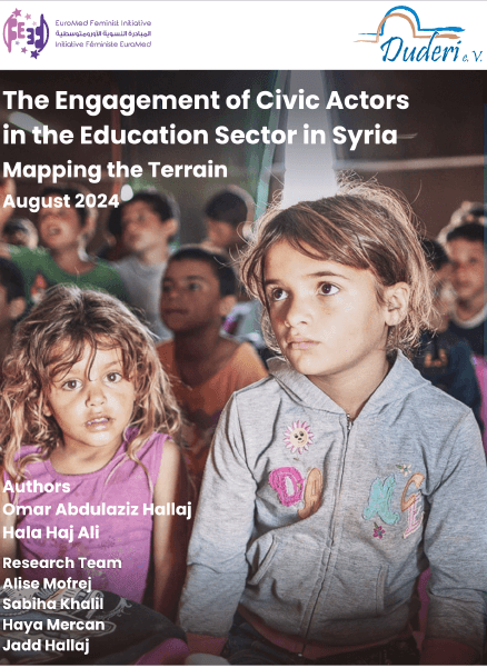 The Engagement of Civic Actors in the Education Sector in Syria: Mapping the Terrain | EFI - EuroMed Feminist Initiative