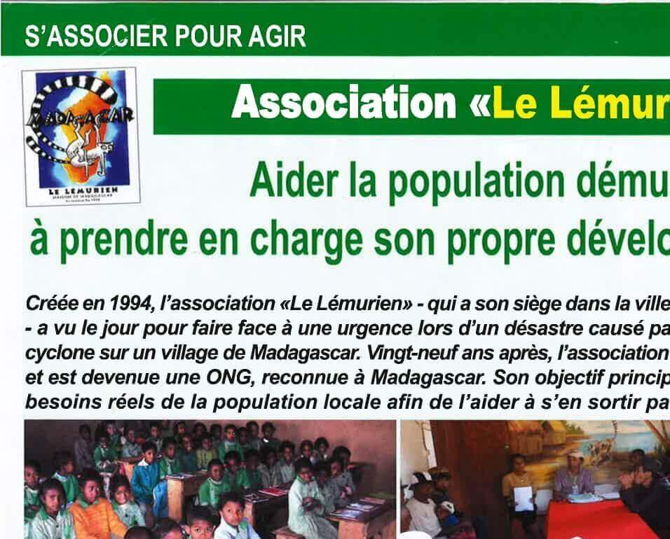 PUBLICATION Madagascar Magazine | Le Lémurien - Maison de Madagascar