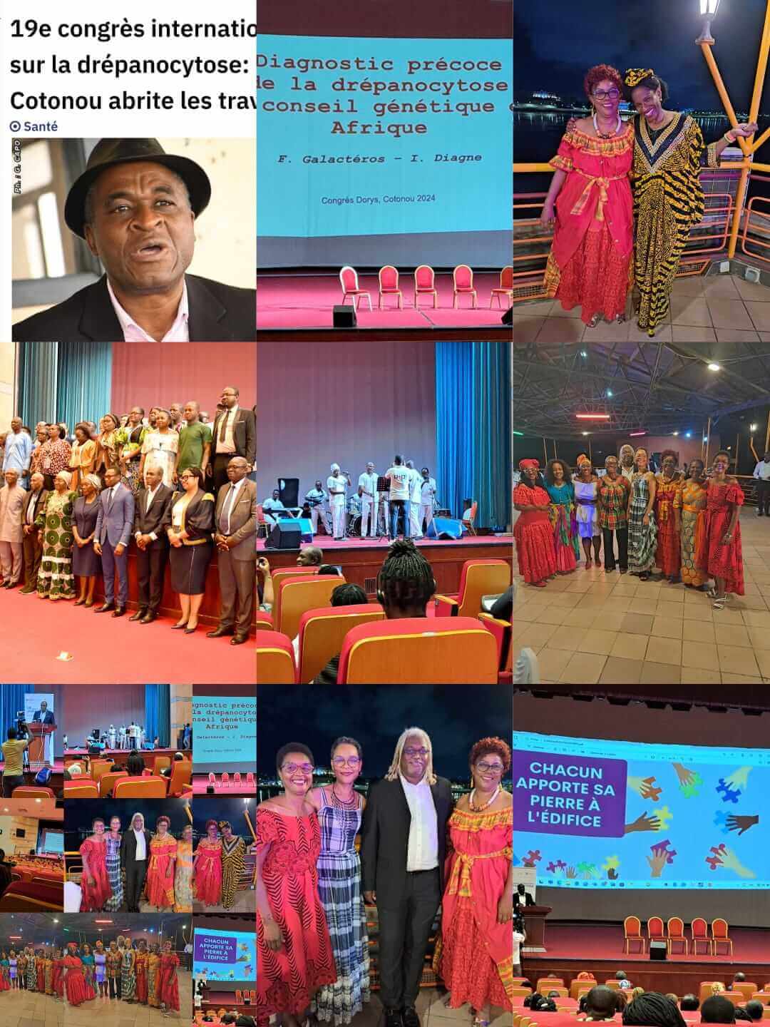 19 e congrès international sur la drépanocytose au Bénin. | DrepaGuyane
