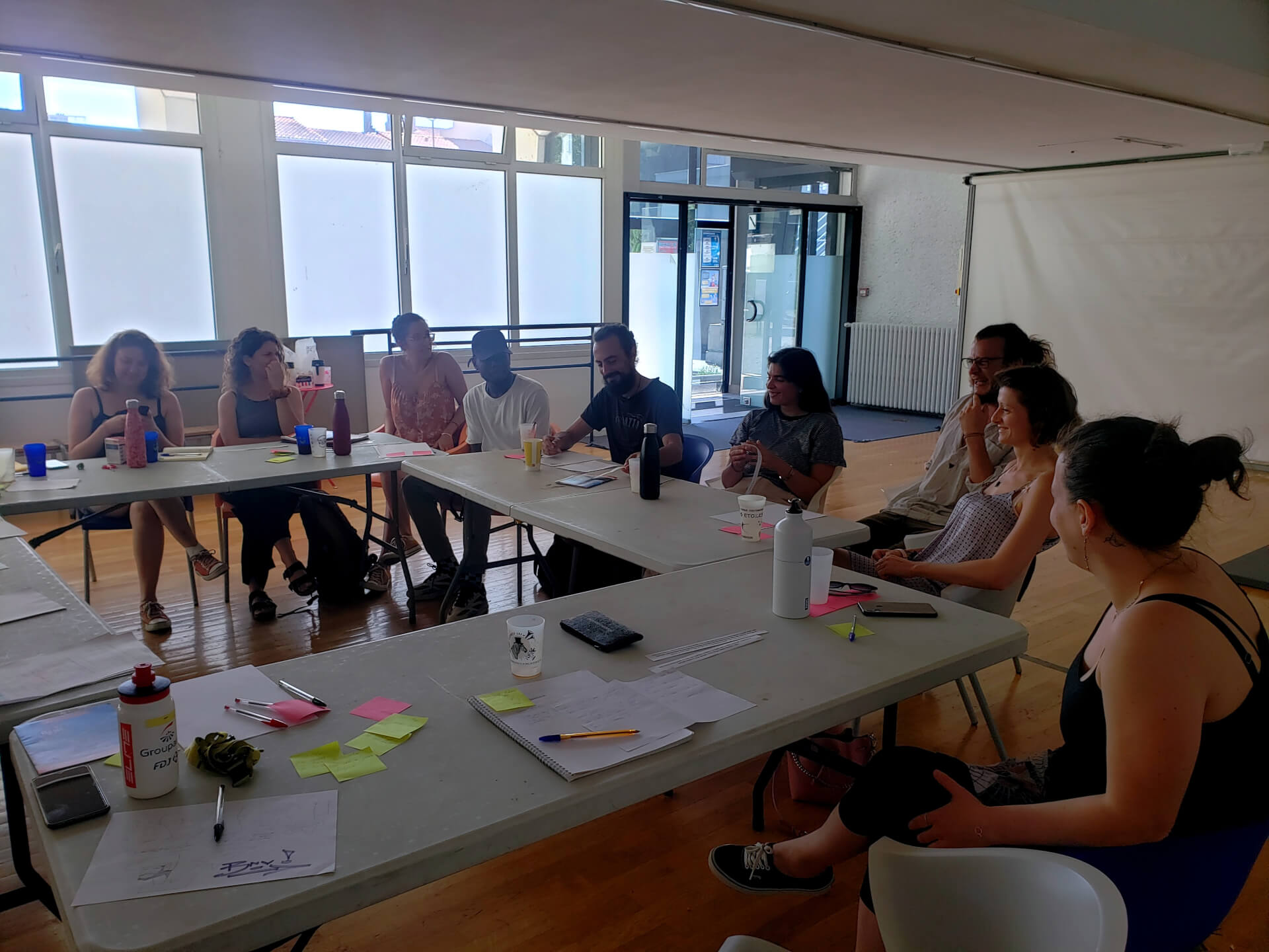 Réunion présentation parcours culturel et artistique | La Bénévolante