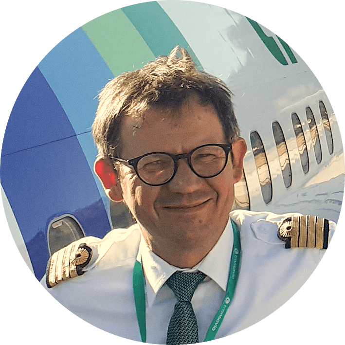 Yves est le parrain Air France / Transavia de Yoan. | Les Ailes de Yoan