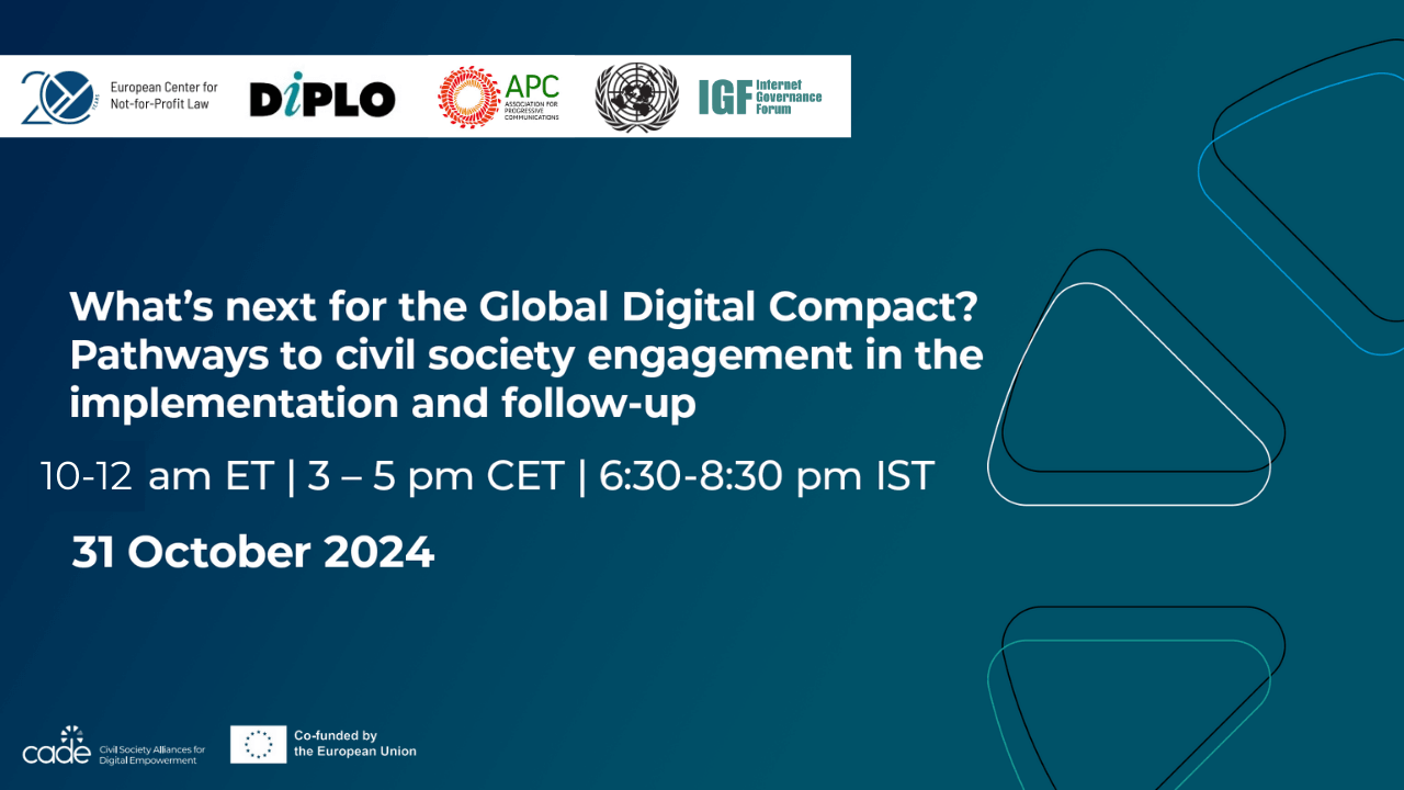 ONLINE ROUNDTABLE: What’s next for the Global Digital Compact? | Forus