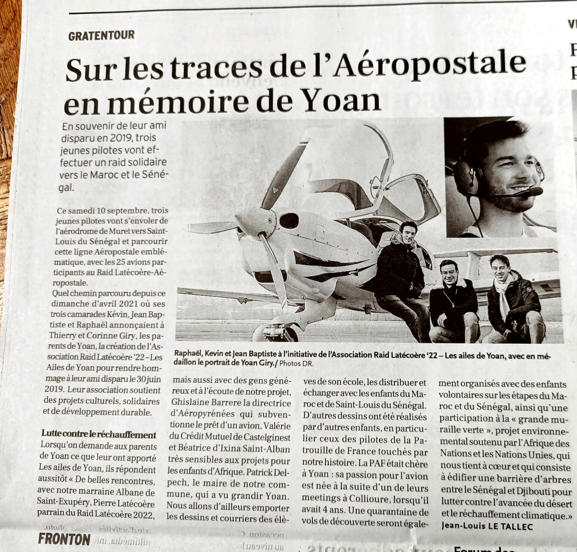 - | Les Ailes de Yoan