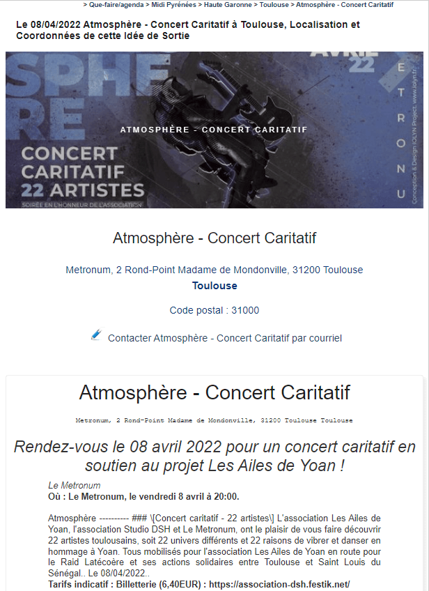 - | Les Ailes de Yoan