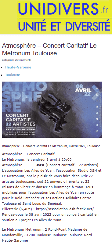 - | Les Ailes de Yoan