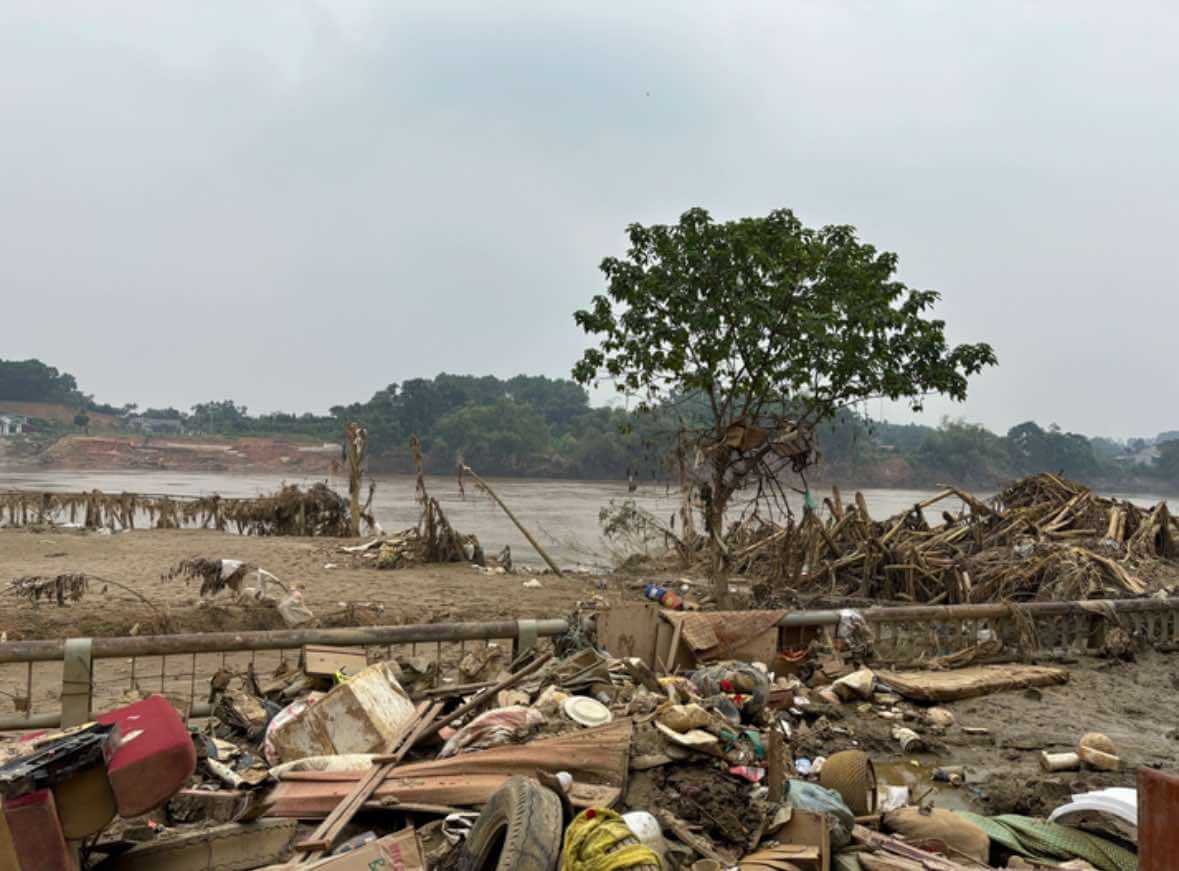 Vietnam - La Province de Yen Bai touchée par le typhon Yagi | Sourires d'Enfants