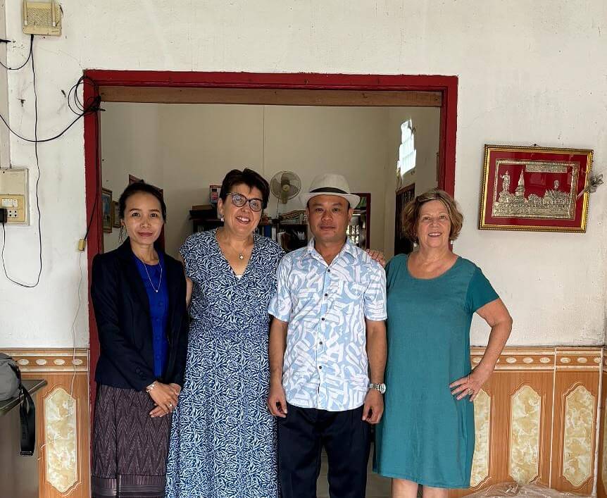Laos - Visite de la Présidente et de la Vice-Présidente de l'association | Sourires d'Enfants