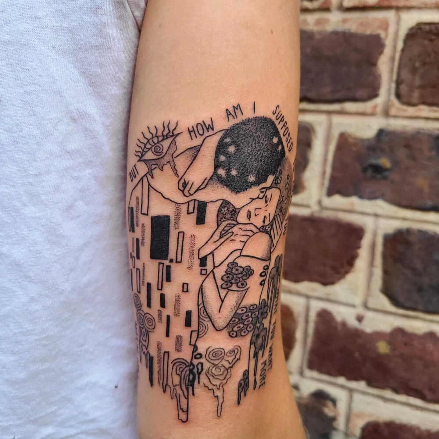 Tatouage - Klimt | Canaille Illustration