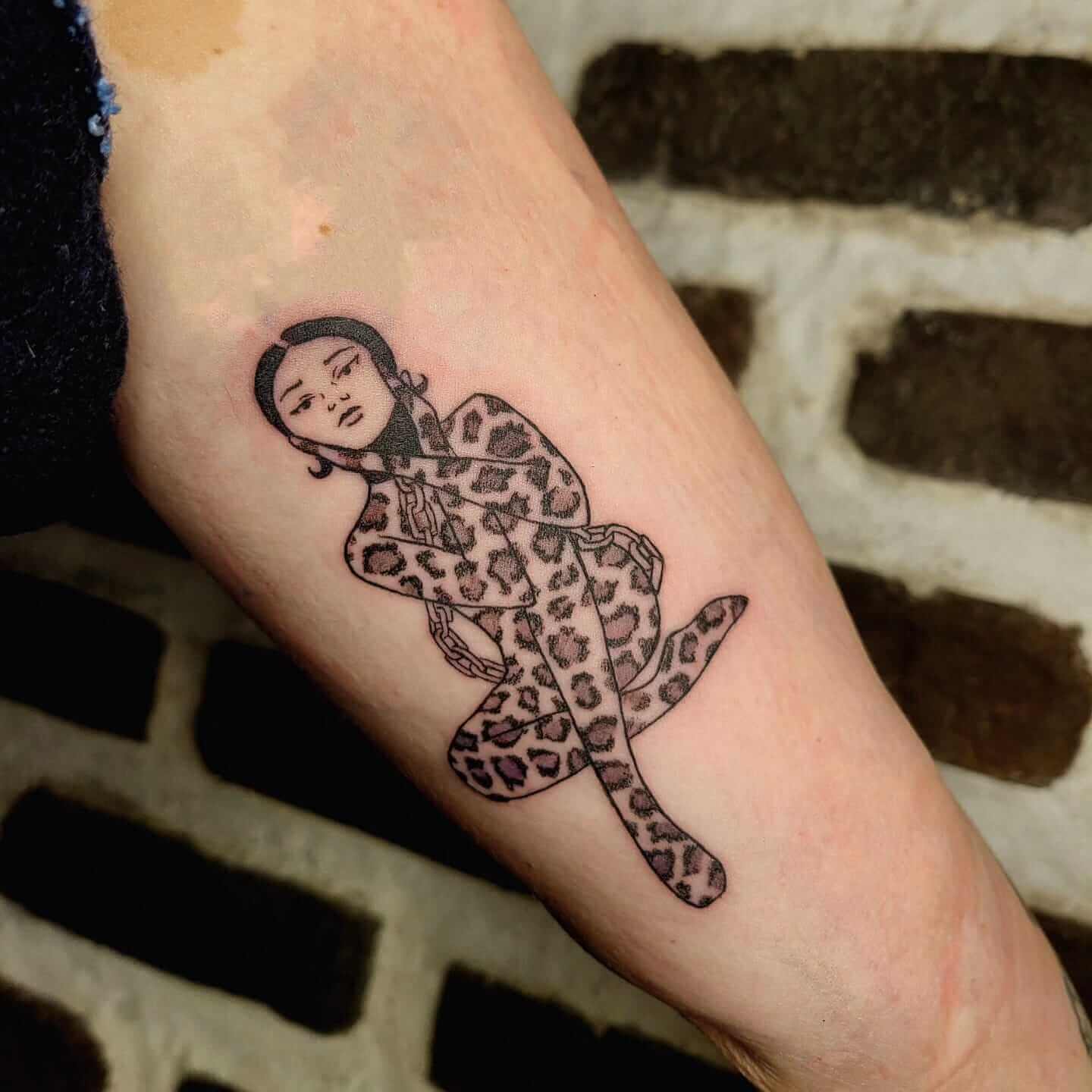 Tatouage - panthère | Canaille Illustration