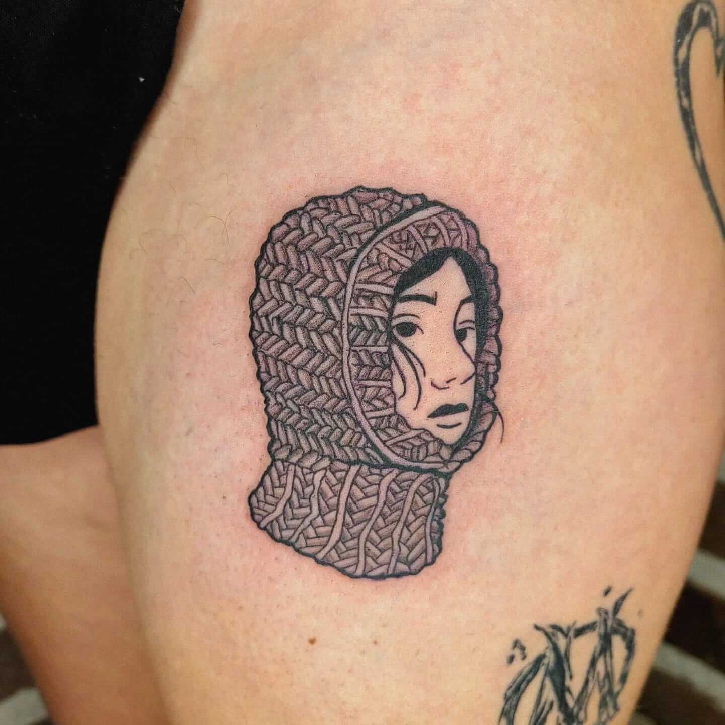 Tatouage - cagoule | Canaille Illustration