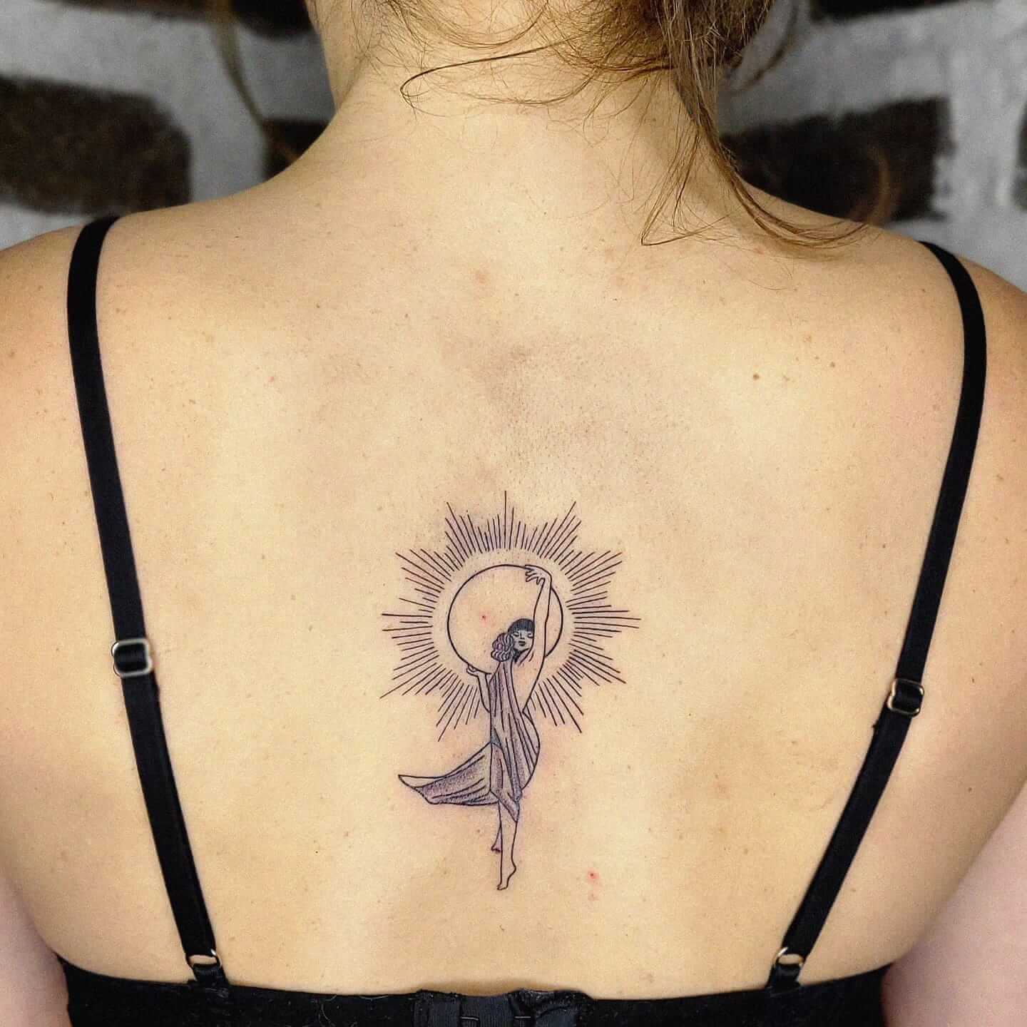 Tatouage - soleil | Canaille Illustration