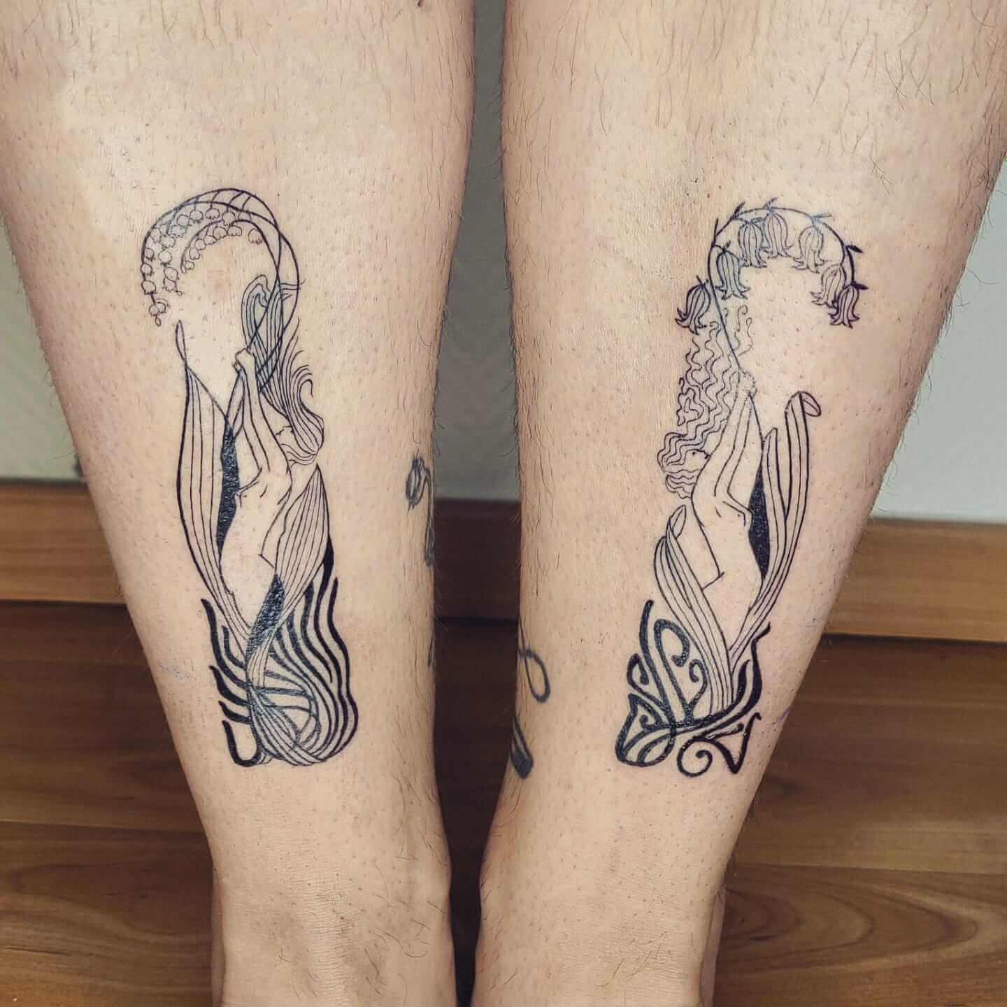 Tatouage - Art deco | Canaille Illustration