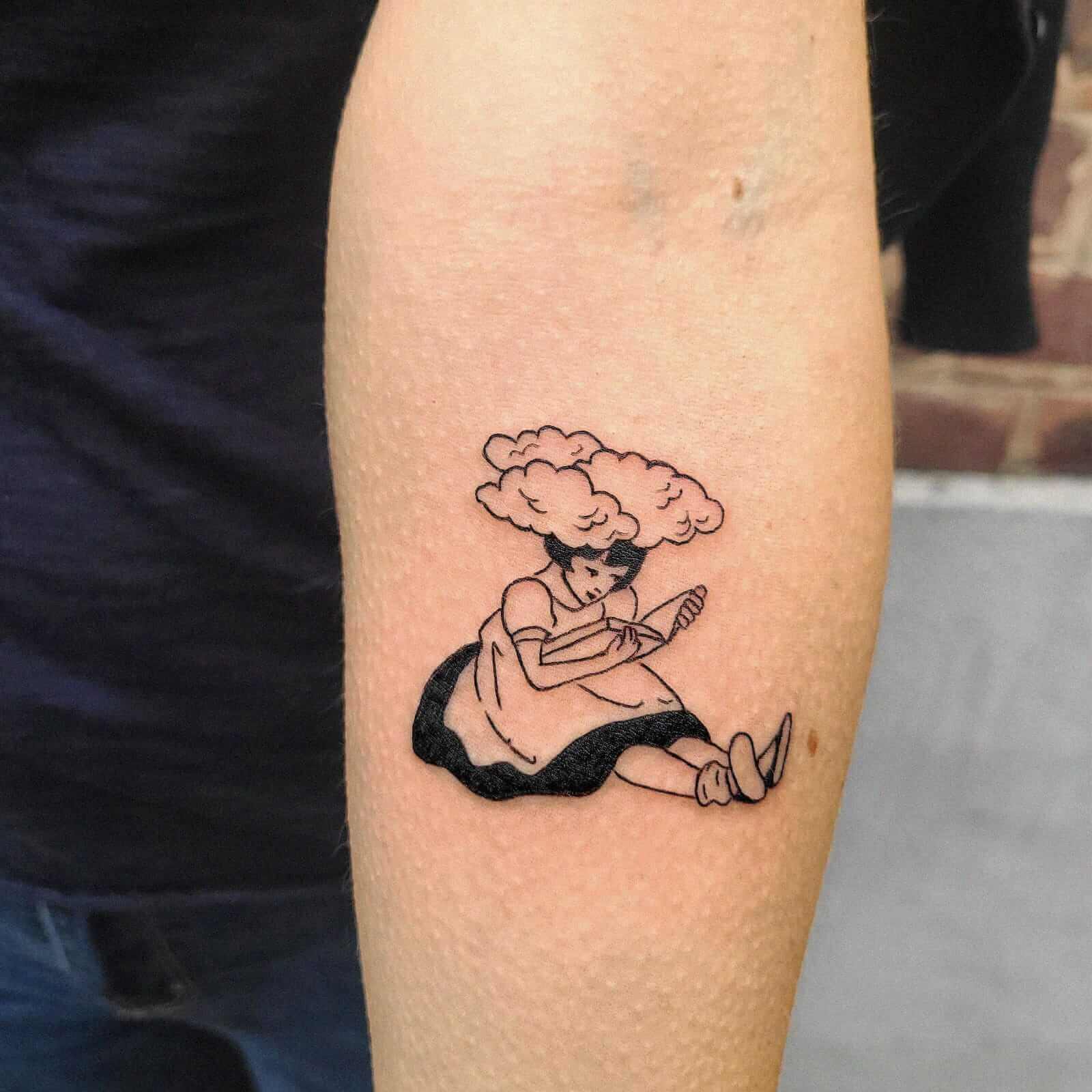 Tatouage - rêveuse | Canaille Illustration