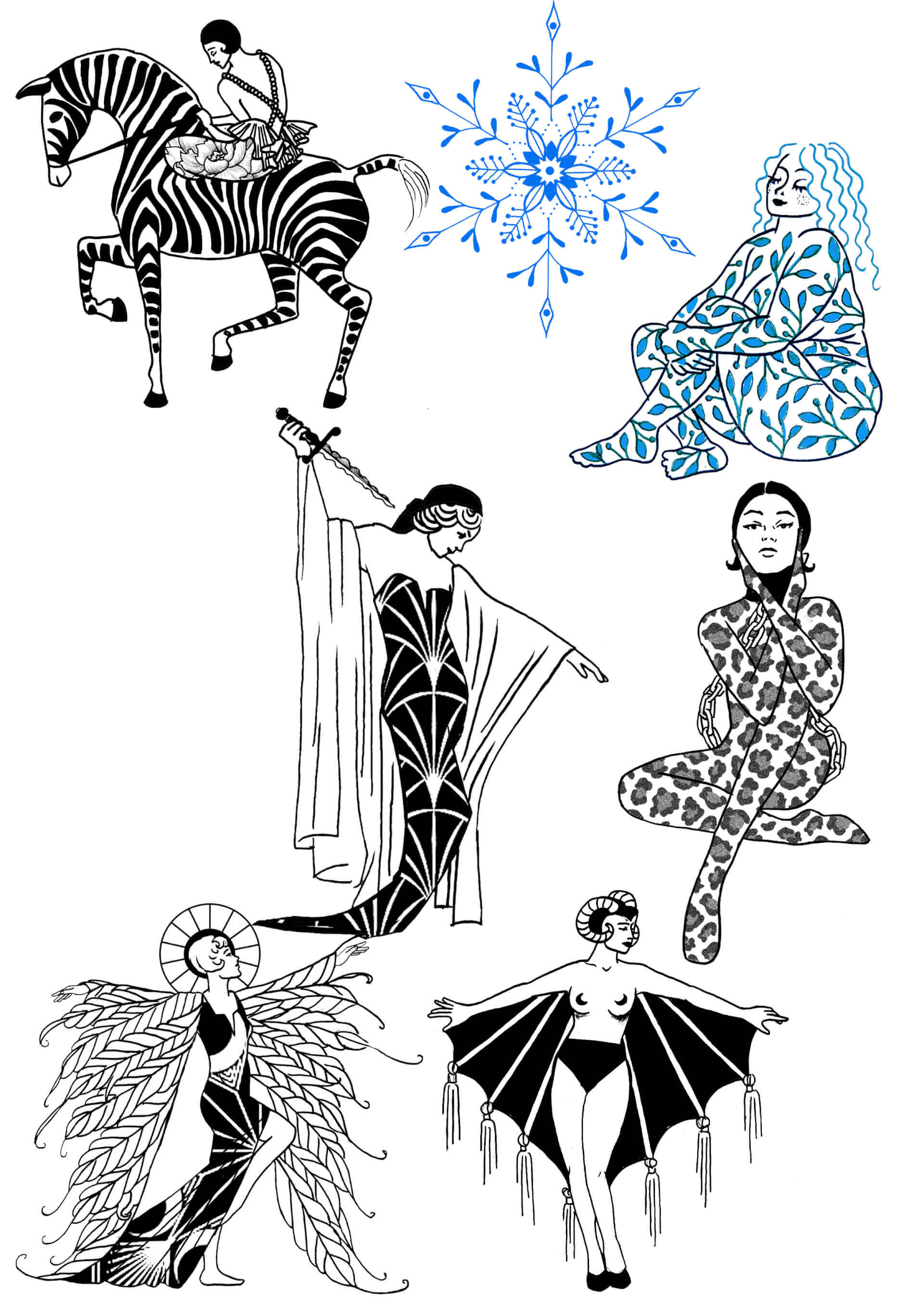 Flashbook - Inktober | Canaille Illustration