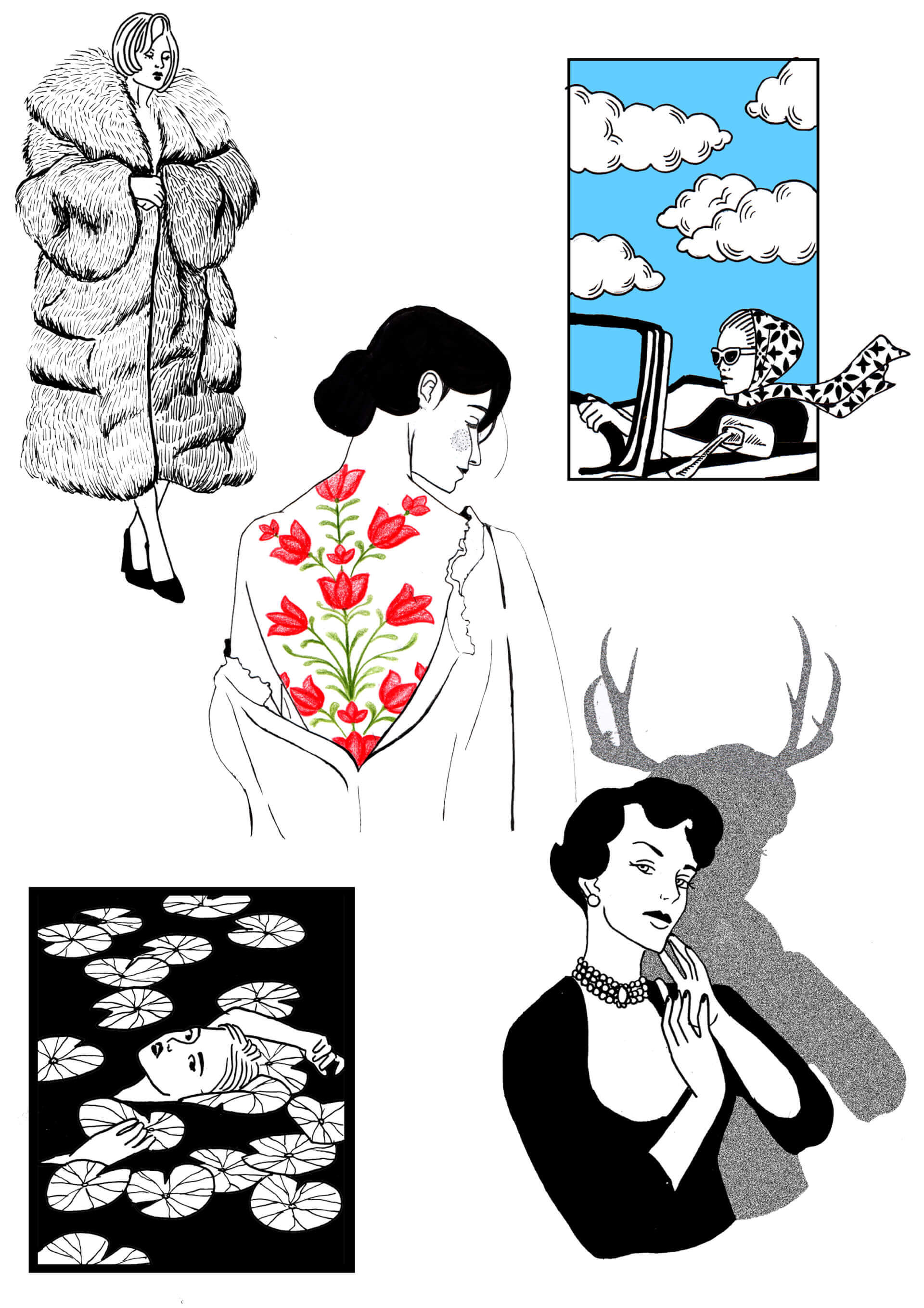 Flashbook- Inktober 2 | Canaille Illustration