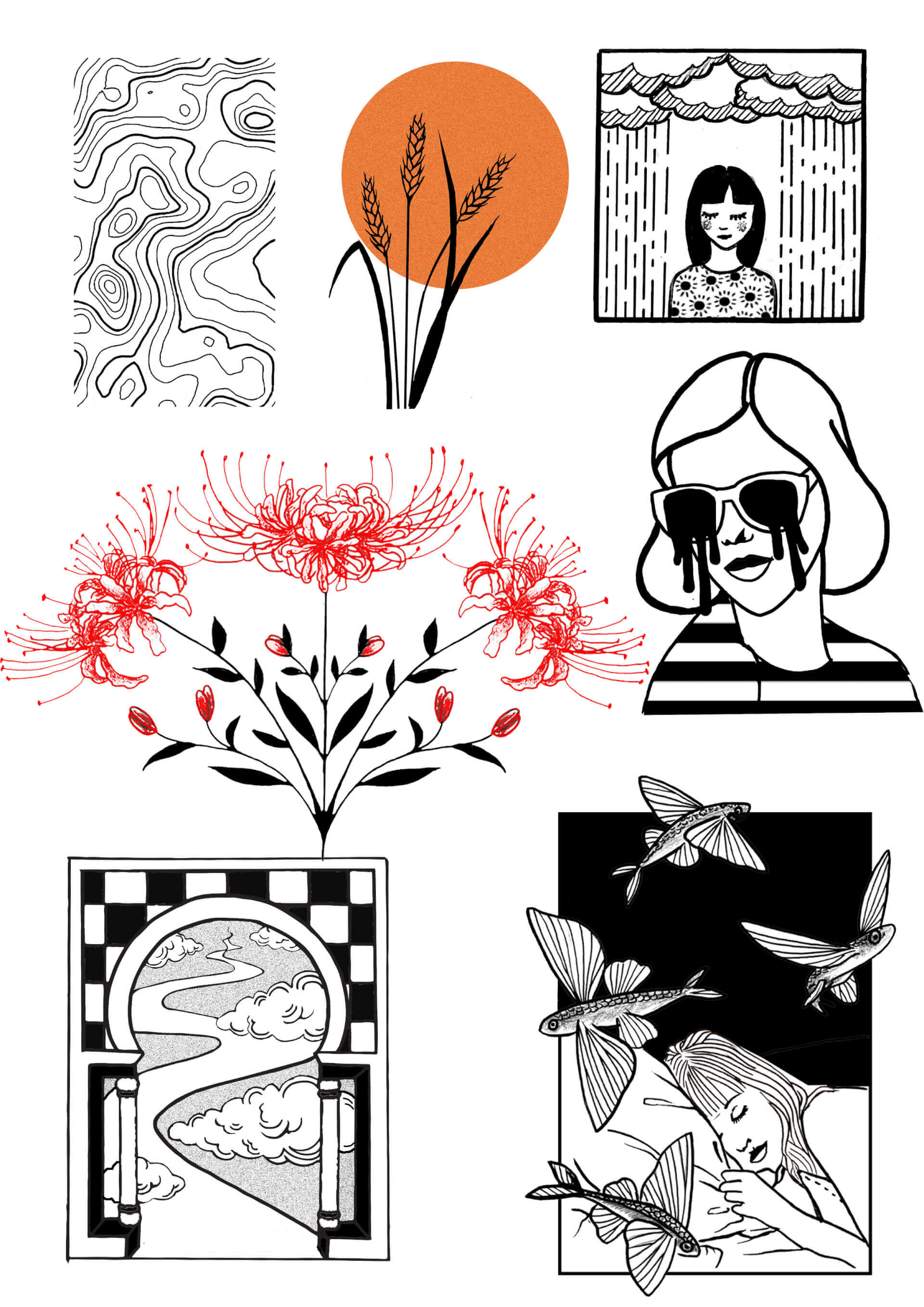 Flashbook - Inktober 3 | Canaille Illustration