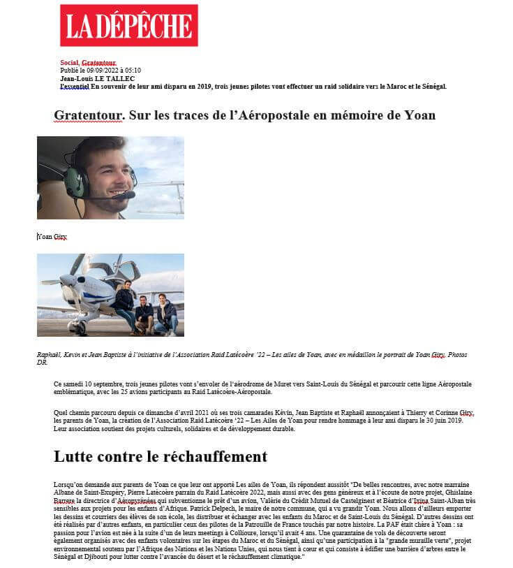 - | Les Ailes de Yoan