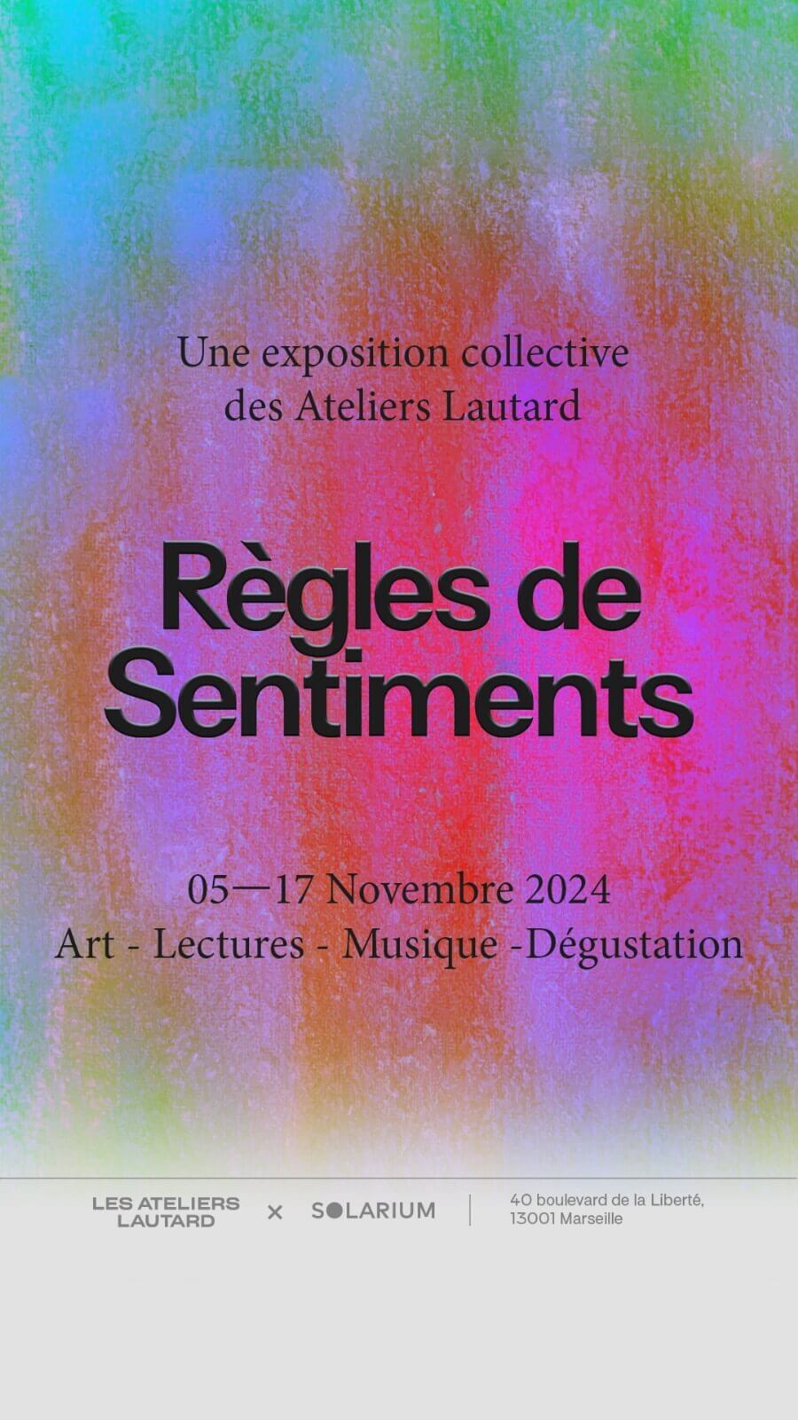 Règle des Sentiments - exposition collective | Résidence Résiliente