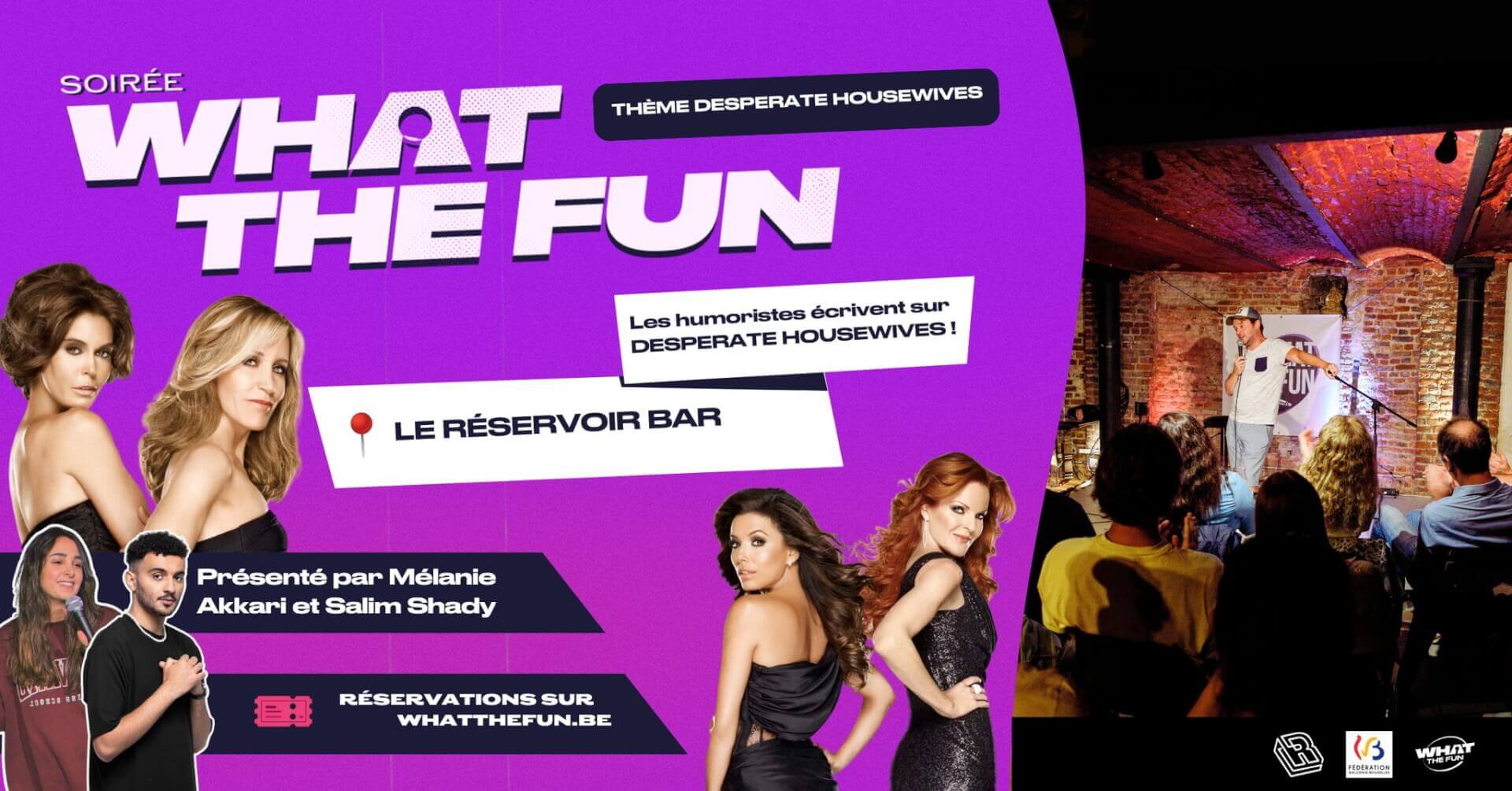 What The Fun au Réservoir - thème Desperate Housewives | Le Reservoir Bar