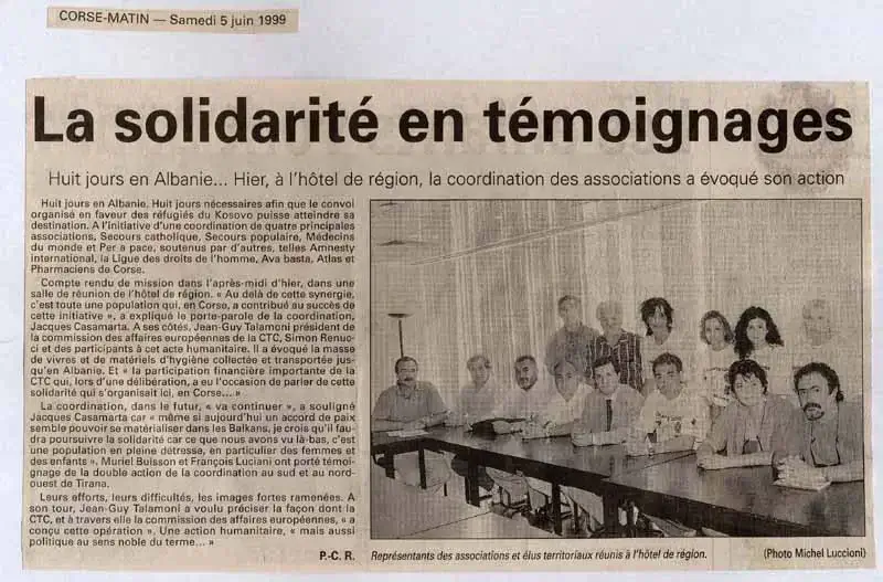 CORSE MATIN | Per a Pace