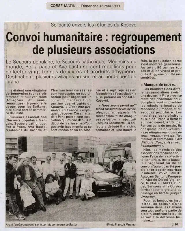 CORSE MATIN | Per a Pace