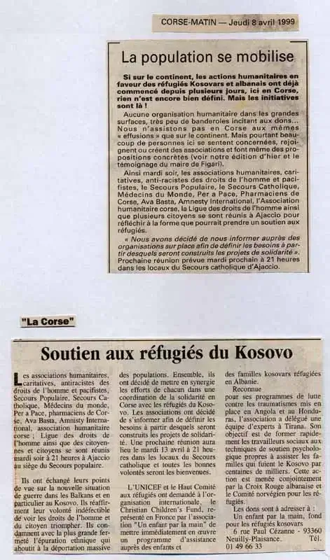 CORSE MATIN | Per a Pace