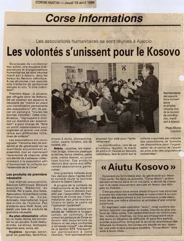 CORSE MATIN | Per a Pace