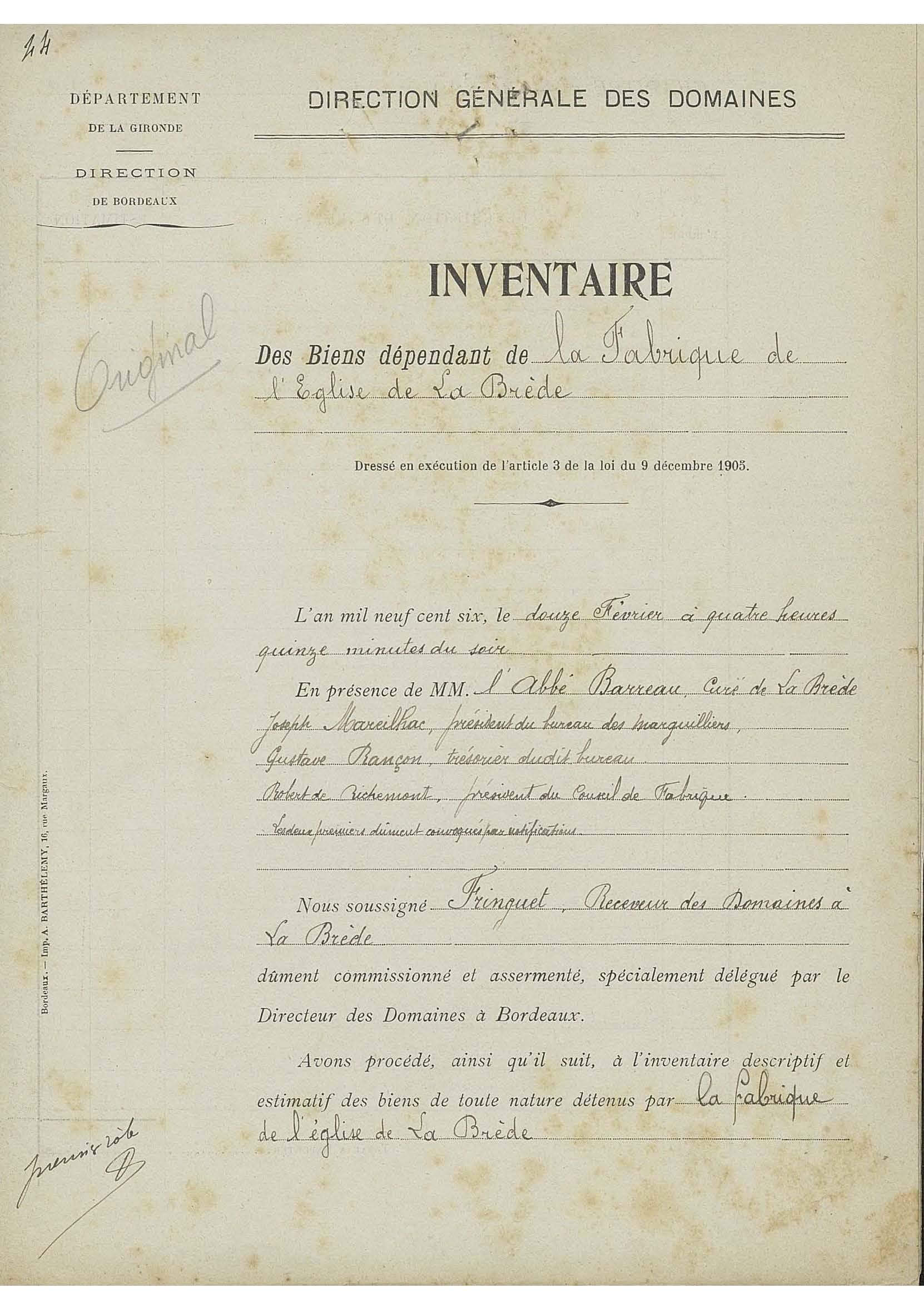 - | Association des Amis de l'Eglise Saint Jean d'Etampes de La Brède