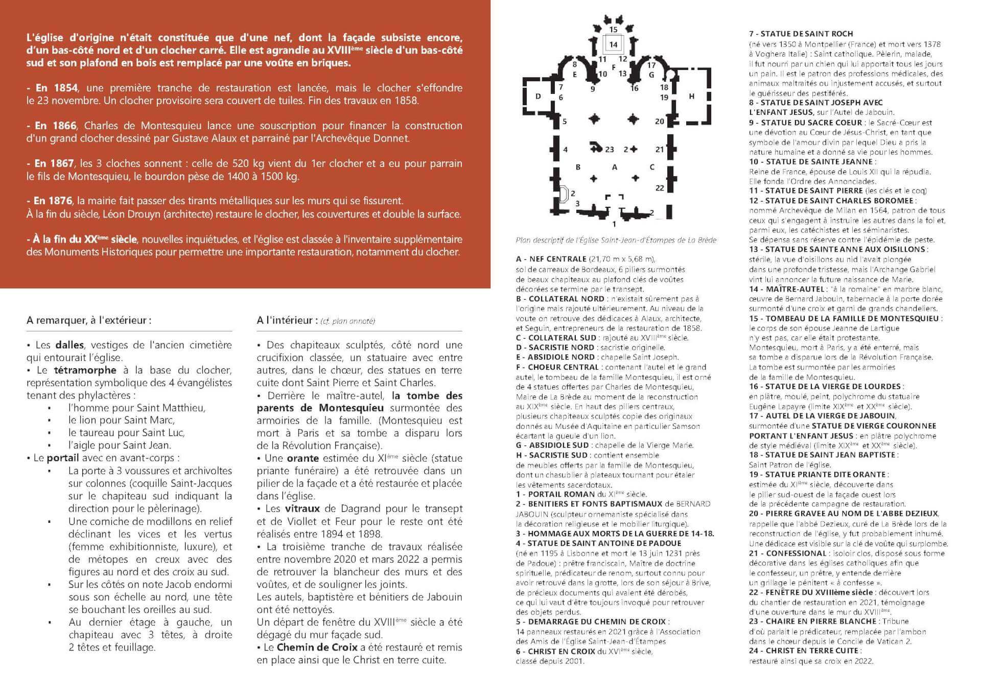 - | Association des Amis de l'Eglise Saint Jean d'Etampes de La Brède