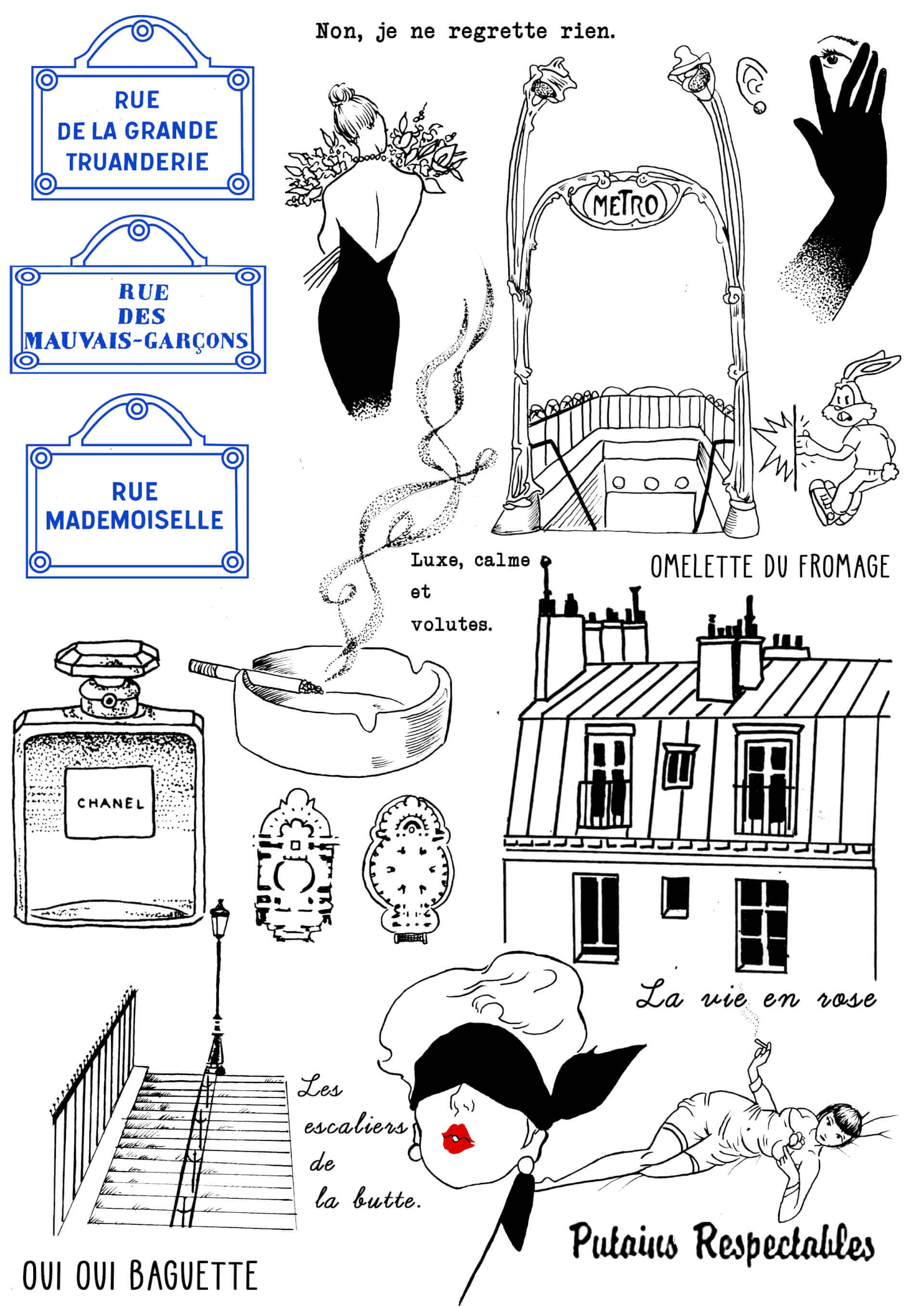 Flashbook - Paris | Canaille Illustration