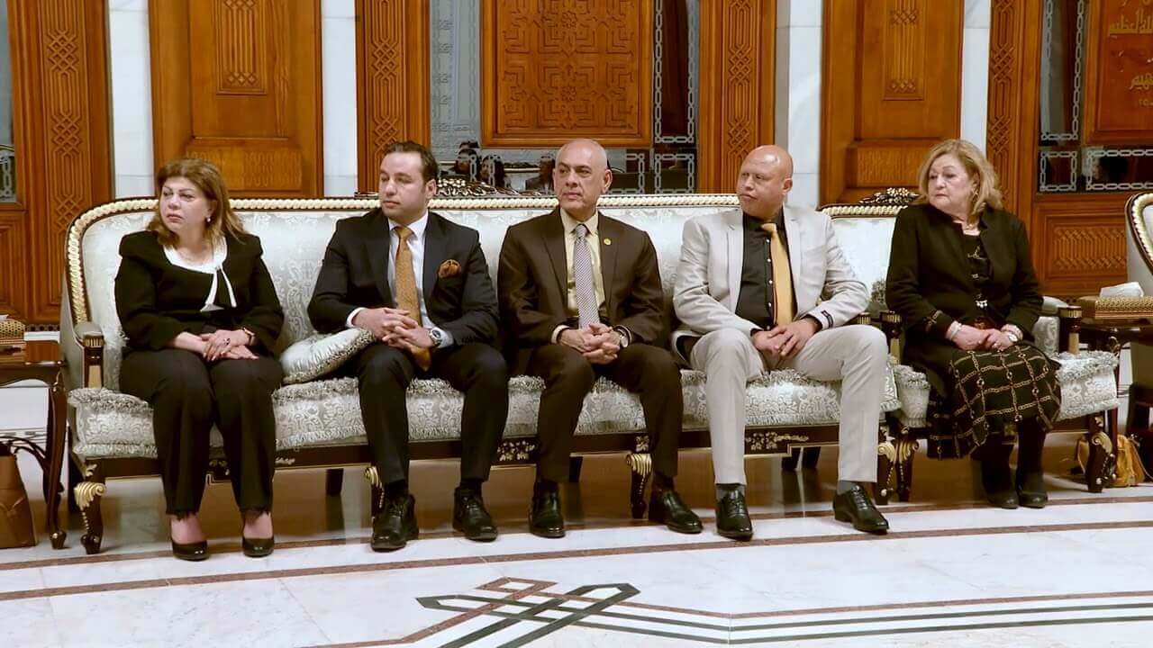 EuroMed Feminist Initiative and the Regional Observatory on VAWG received by the President of Iraq, H.E. Mr. Abdul Latif Jamal Rashid | EFI - EuroMed Feminist Initiative